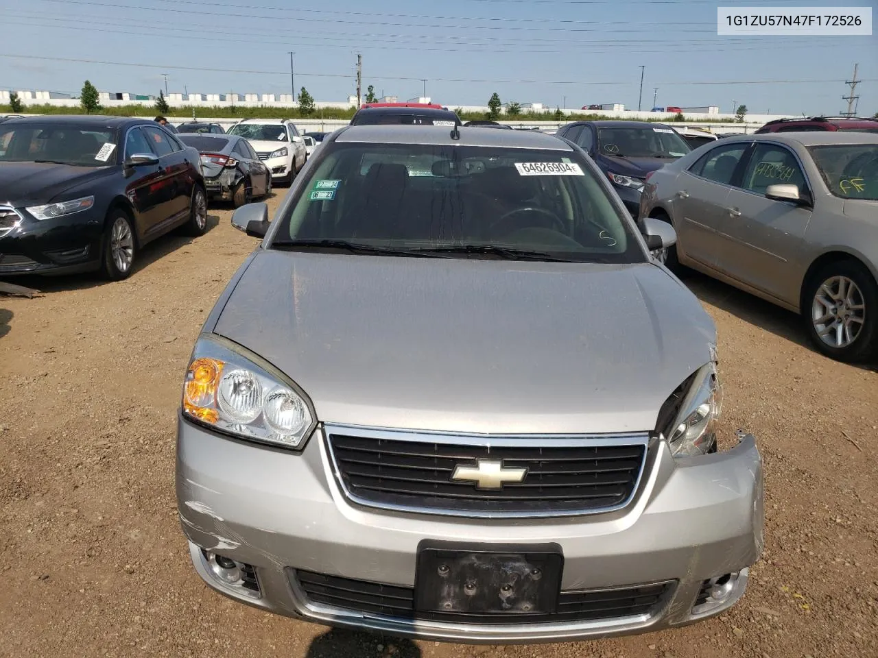 2007 Chevrolet Malibu Ltz VIN: 1G1ZU57N47F172526 Lot: 64626904