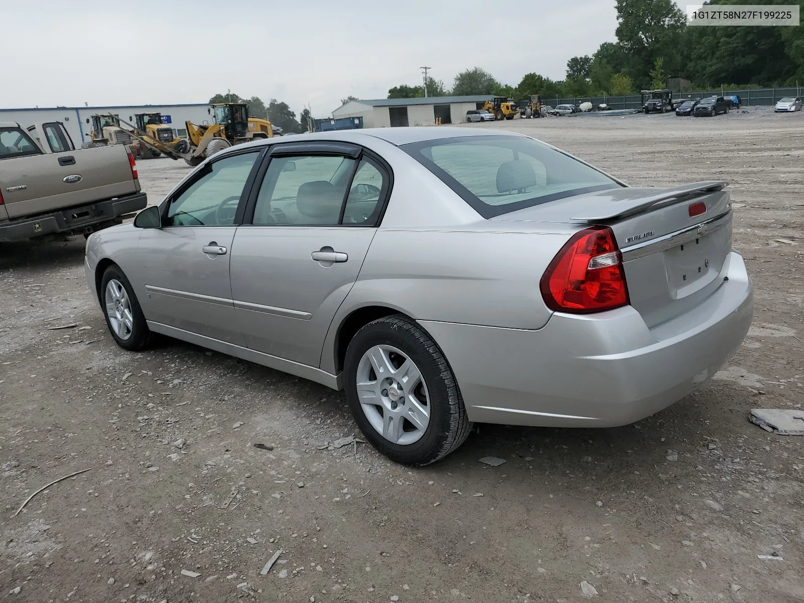 2007 Chevrolet Malibu Lt VIN: 1G1ZT58N27F199225 Lot: 64801204