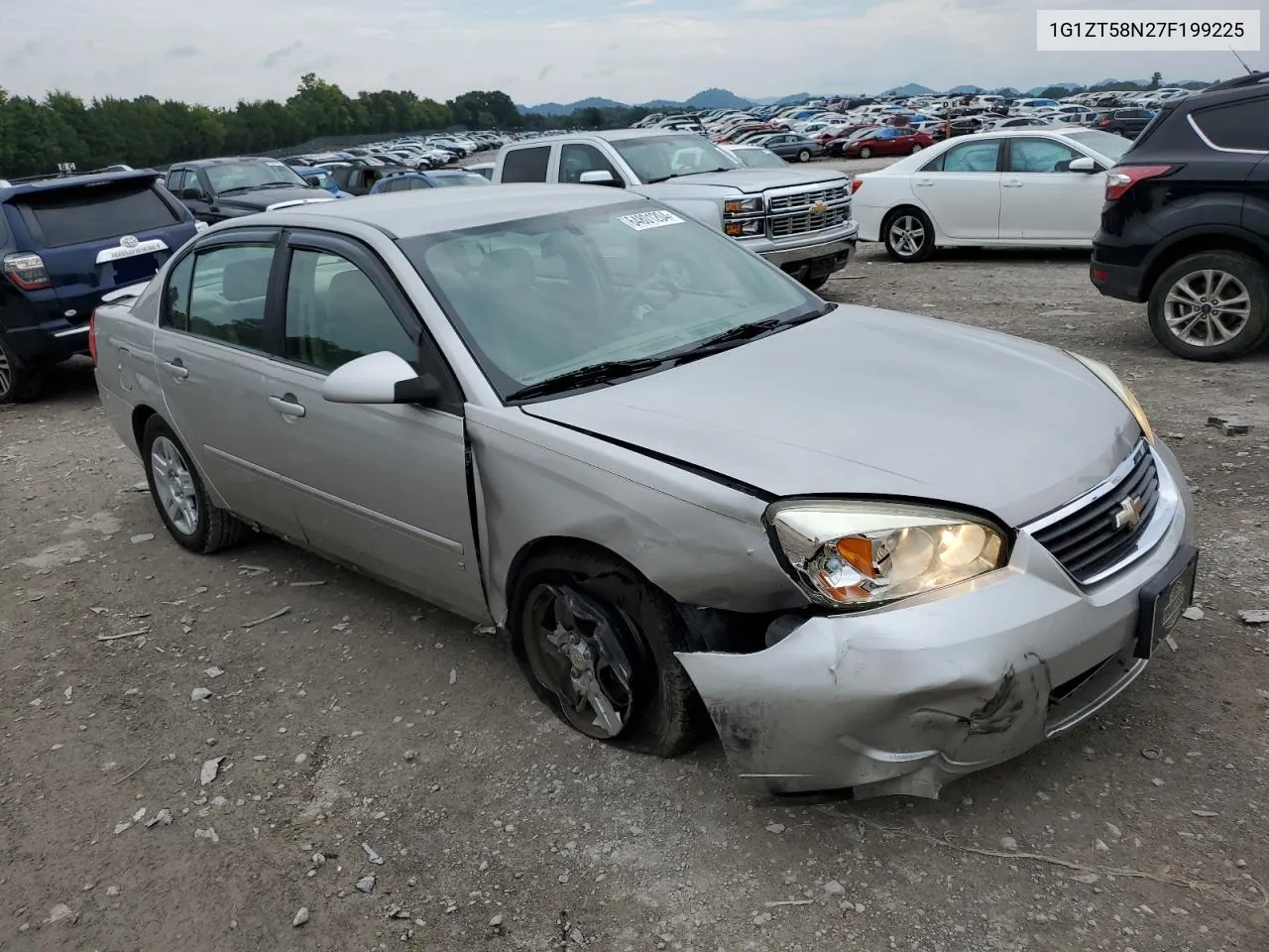 2007 Chevrolet Malibu Lt VIN: 1G1ZT58N27F199225 Lot: 64801204