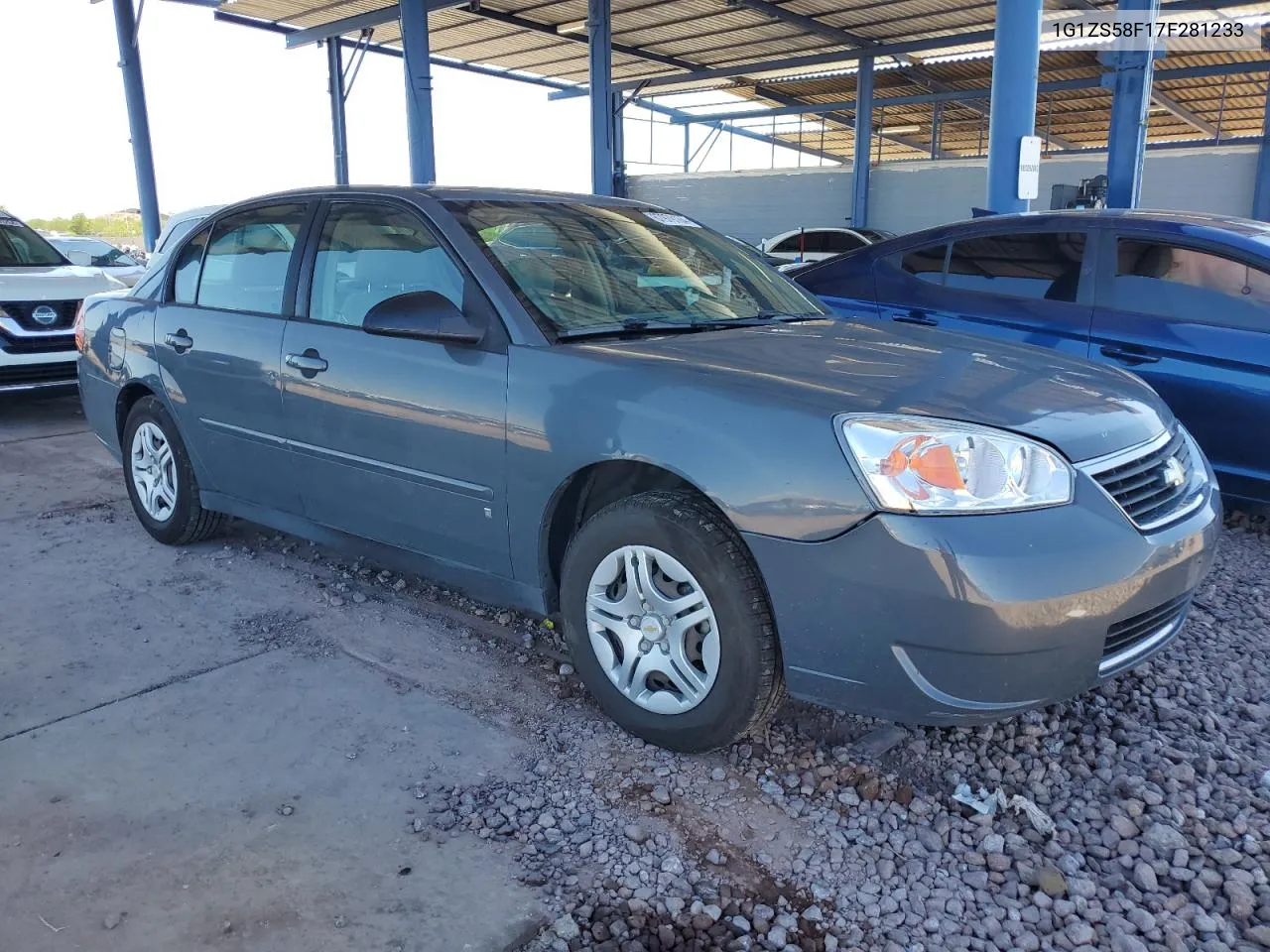 2007 Chevrolet Malibu Ls VIN: 1G1ZS58F17F281233 Lot: 67979164