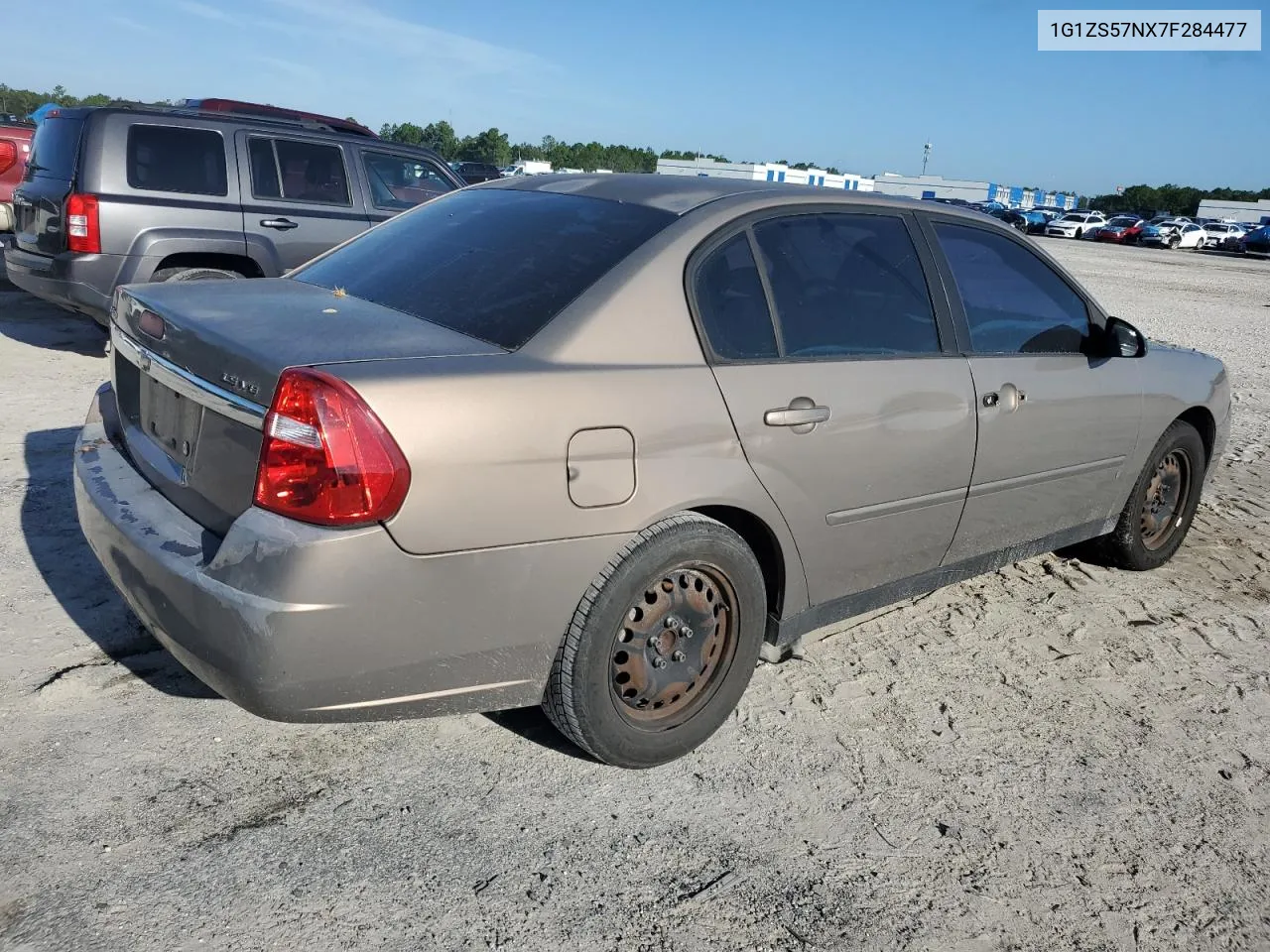 2007 Chevrolet Malibu Ls VIN: 1G1ZS57NX7F284477 Lot: 69028264