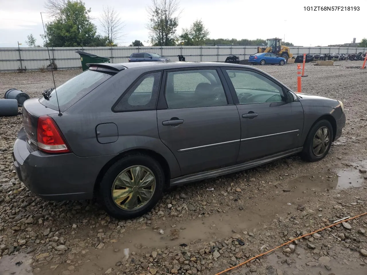 1G1ZT68N57F218193 2007 Chevrolet Malibu Maxx Lt