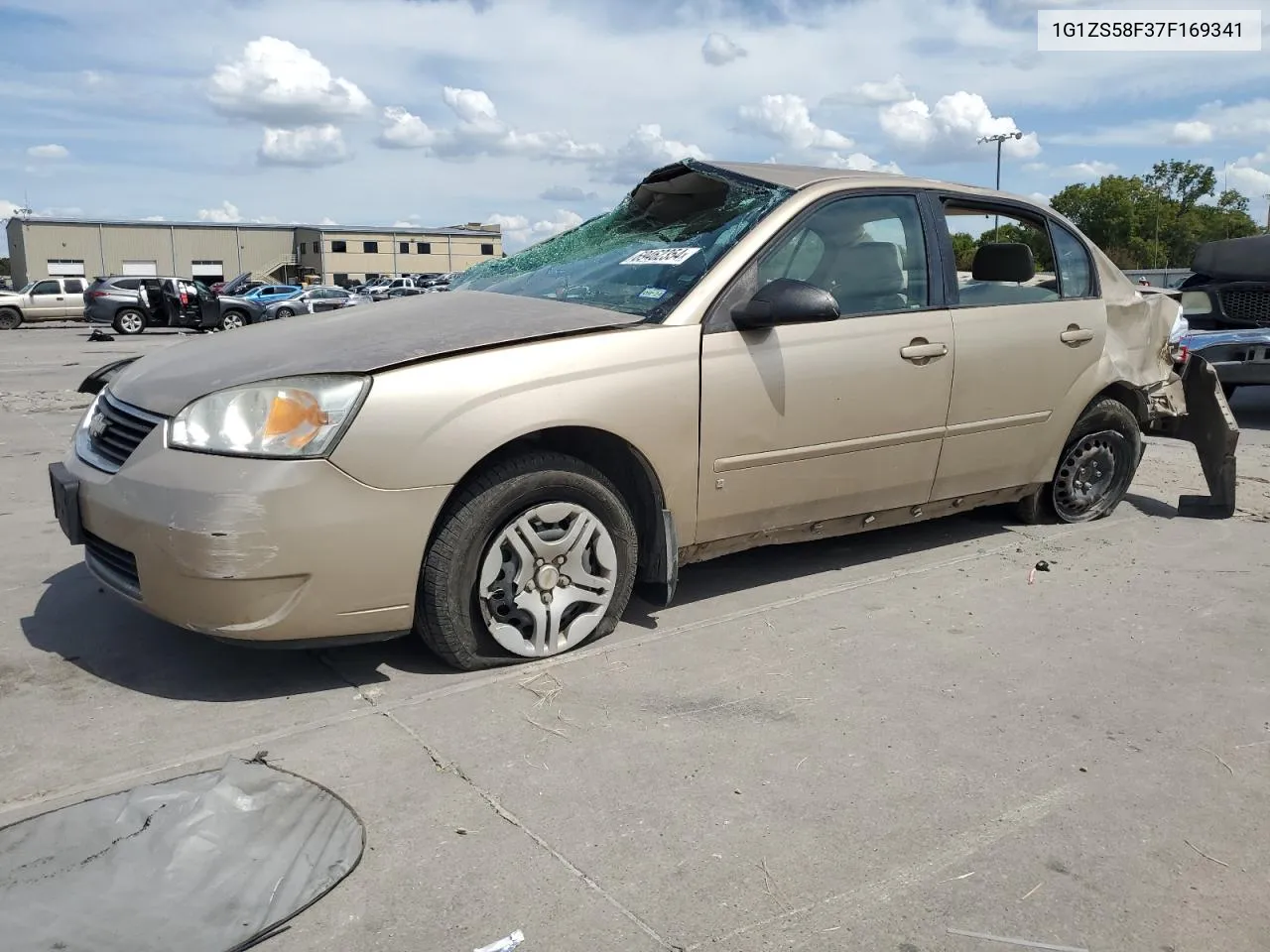 2007 Chevrolet Malibu Ls VIN: 1G1ZS58F37F169341 Lot: 69462354