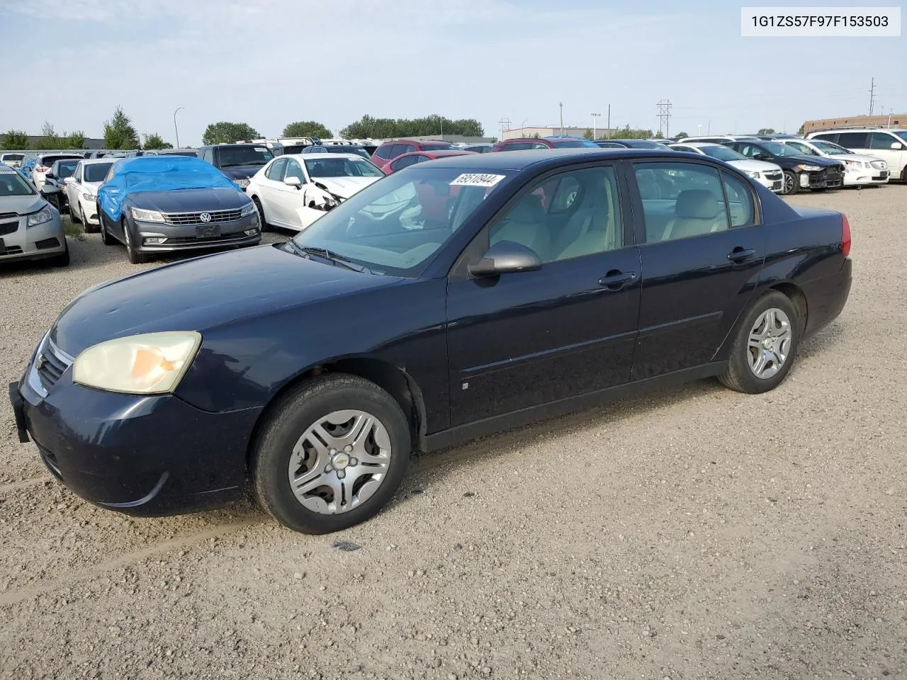 2007 Chevrolet Malibu Ls VIN: 1G1ZS57F97F153503 Lot: 69510944