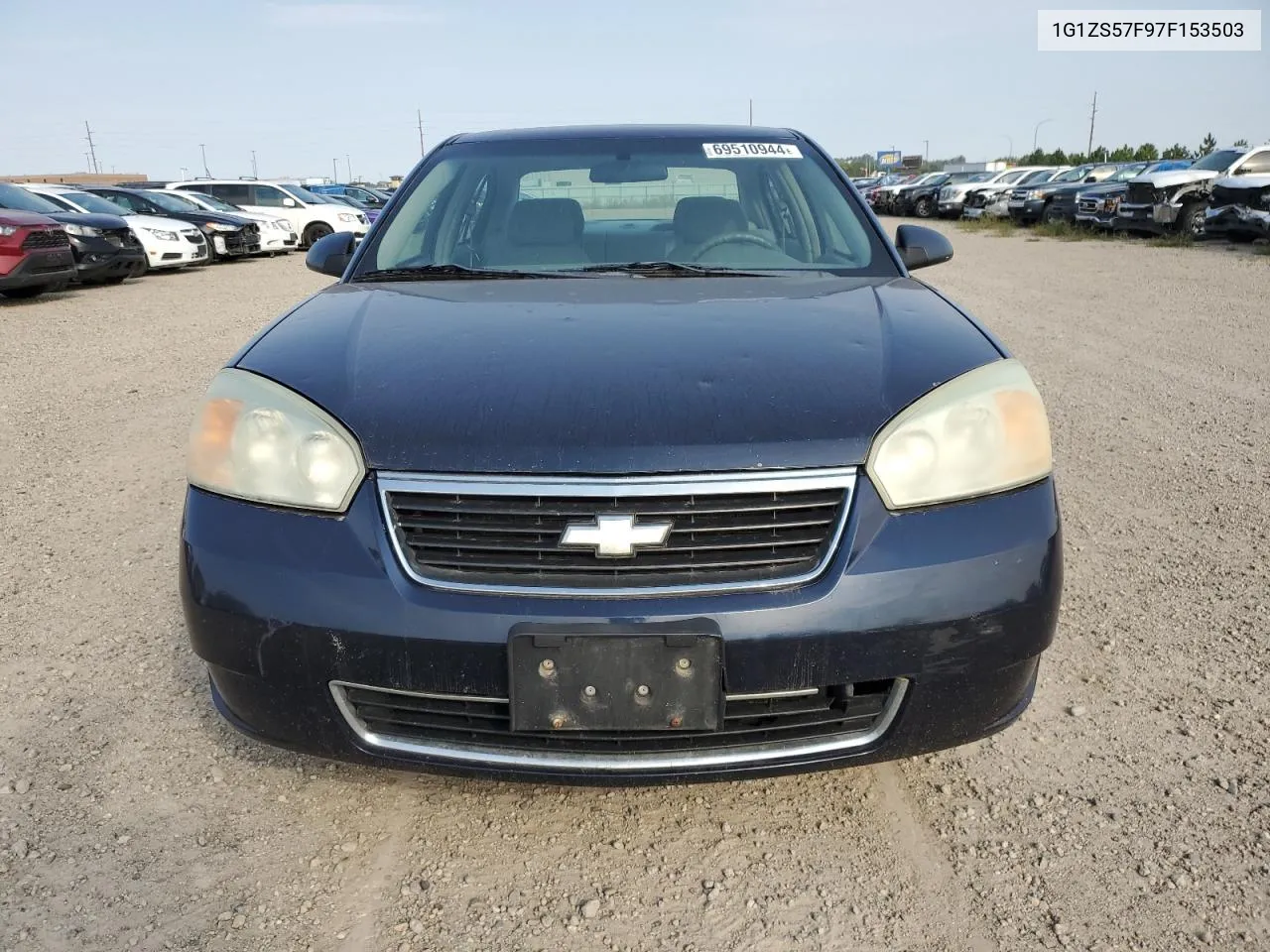 2007 Chevrolet Malibu Ls VIN: 1G1ZS57F97F153503 Lot: 69510944