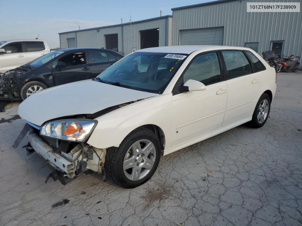 2007 Chevrolet Malibu Maxx Lt VIN: 1G1ZT68N17F238909 Lot: 69570484