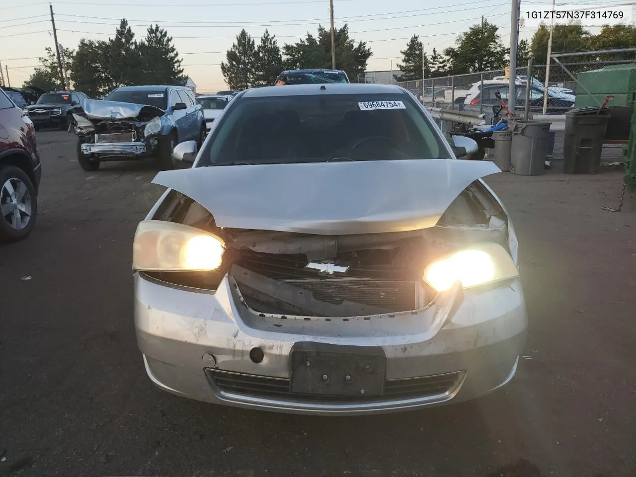 1G1ZT57N37F314769 2007 Chevrolet Malibu Lt