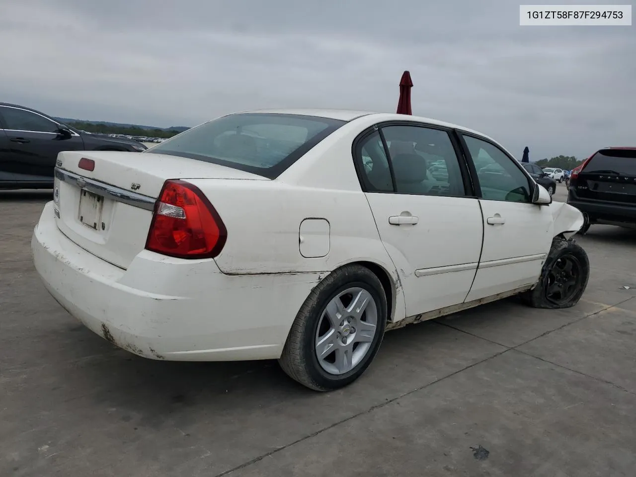 2007 Chevrolet Malibu Lt VIN: 1G1ZT58F87F294753 Lot: 70392404