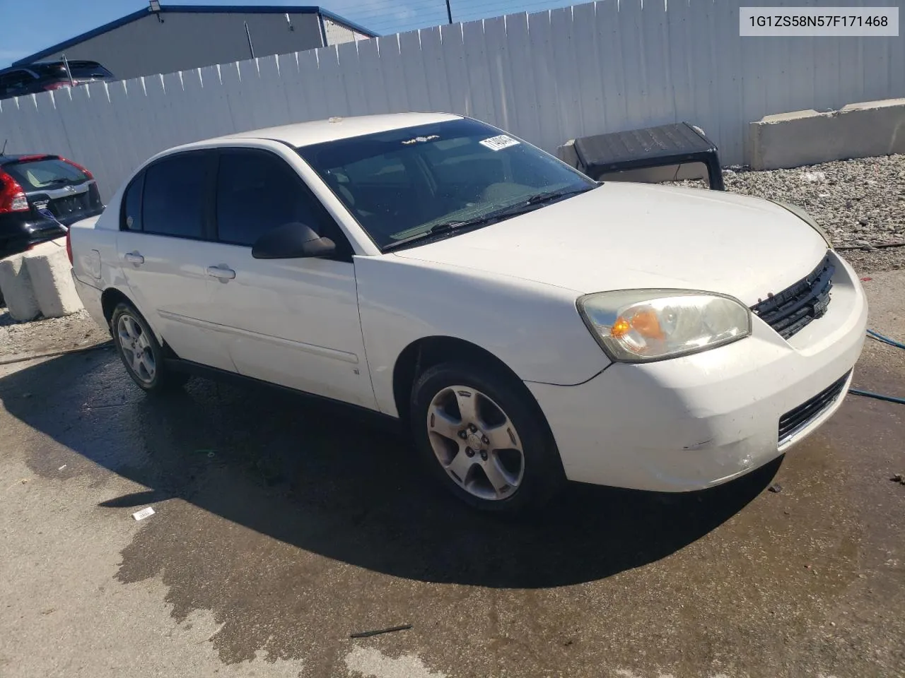 2007 Chevrolet Malibu Ls VIN: 1G1ZS58N57F171468 Lot: 71400474