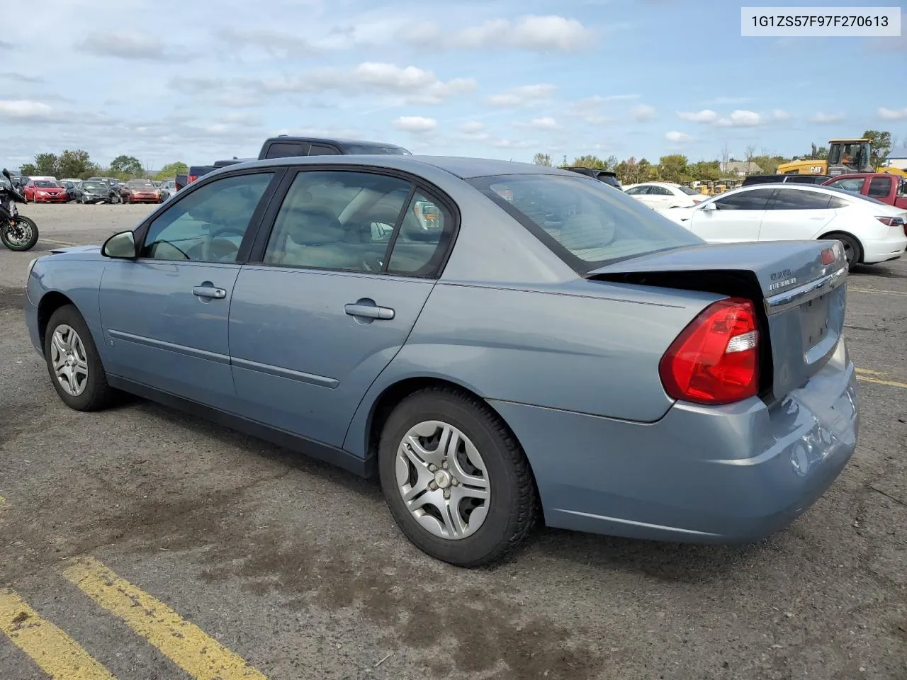 1G1ZS57F97F270613 2007 Chevrolet Malibu Ls