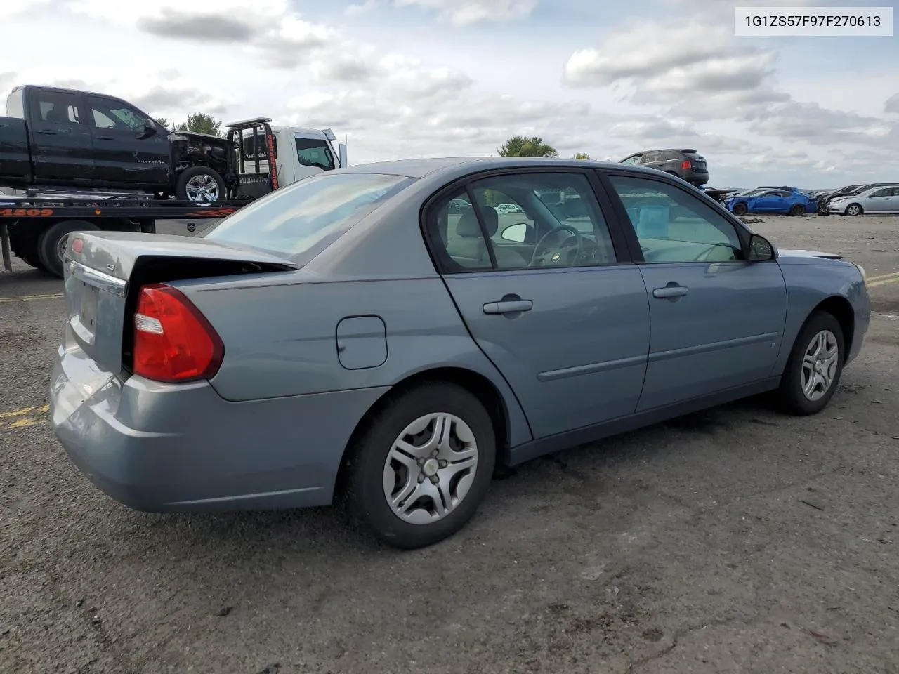 2007 Chevrolet Malibu Ls VIN: 1G1ZS57F97F270613 Lot: 71439564