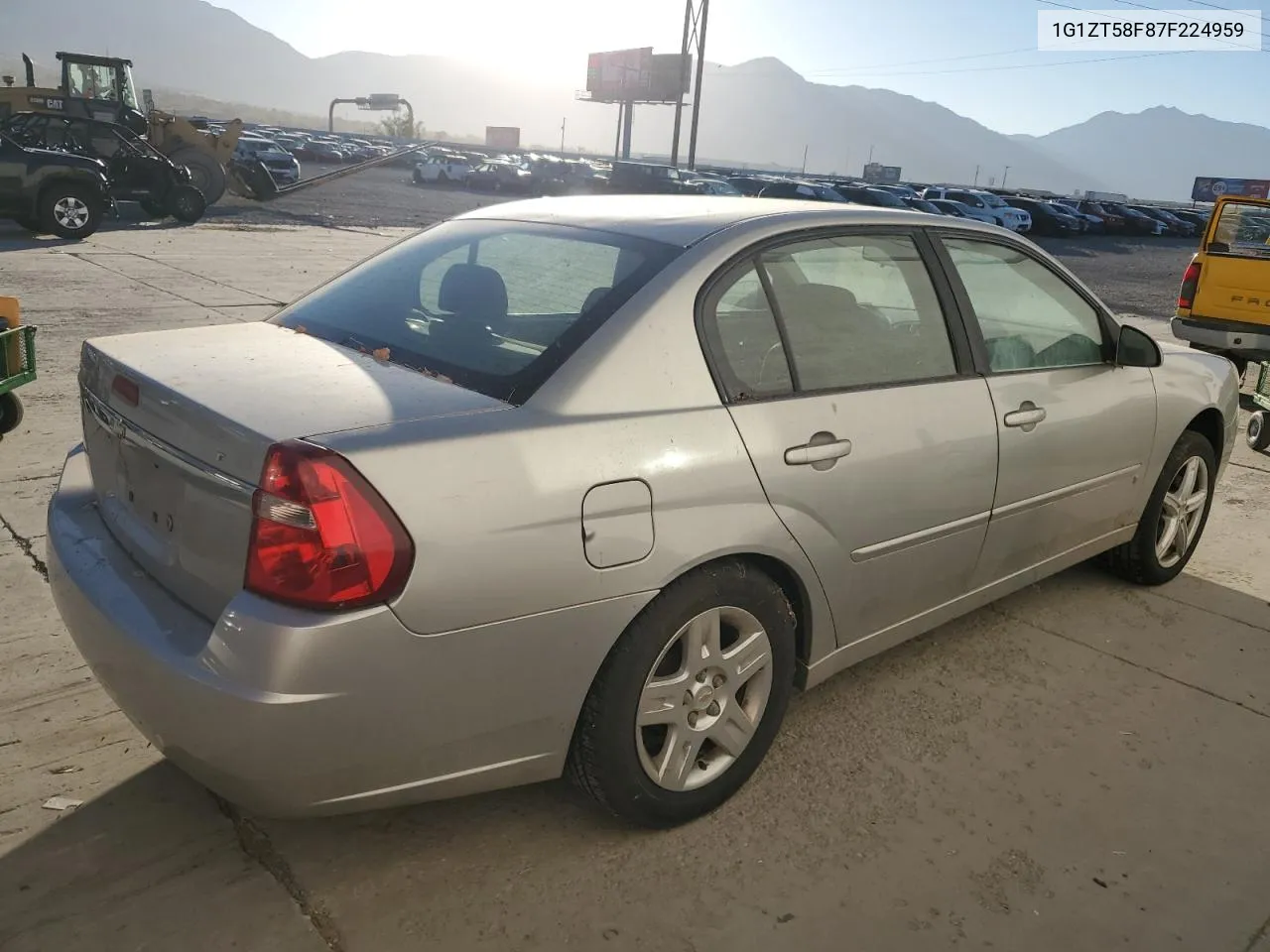 1G1ZT58F87F224959 2007 Chevrolet Malibu Lt