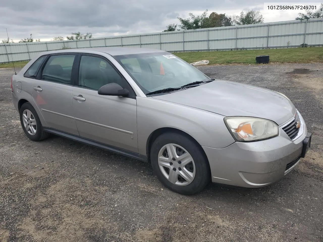 2007 Chevrolet Malibu Maxx Ls VIN: 1G1ZS68N67F249701 Lot: 72045674