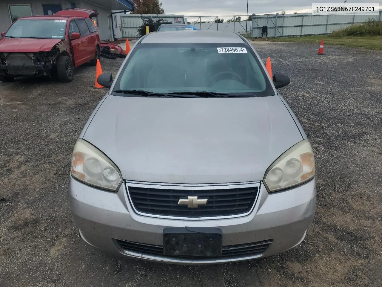 2007 Chevrolet Malibu Maxx Ls VIN: 1G1ZS68N67F249701 Lot: 72045674