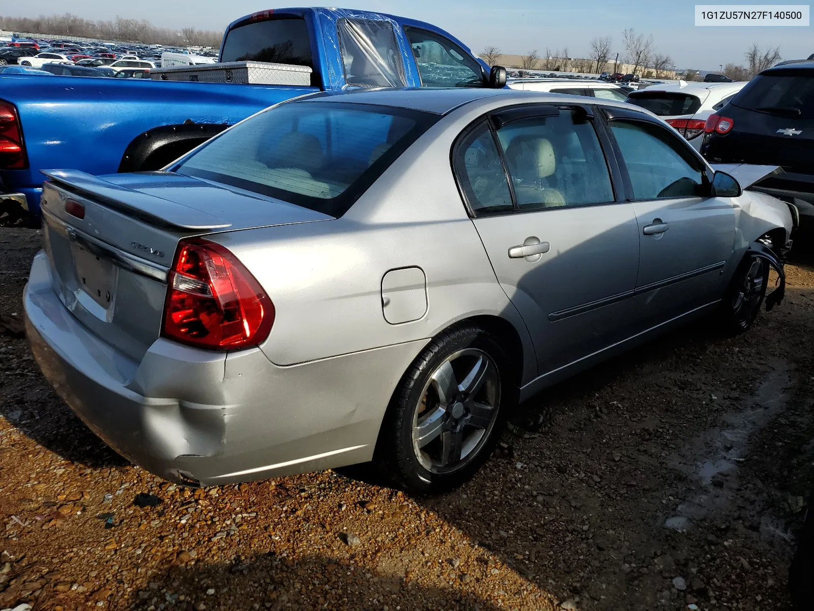 2007 Chevrolet Malibu Ltz VIN: 1G1ZU57N27F140500 Lot: 72449602