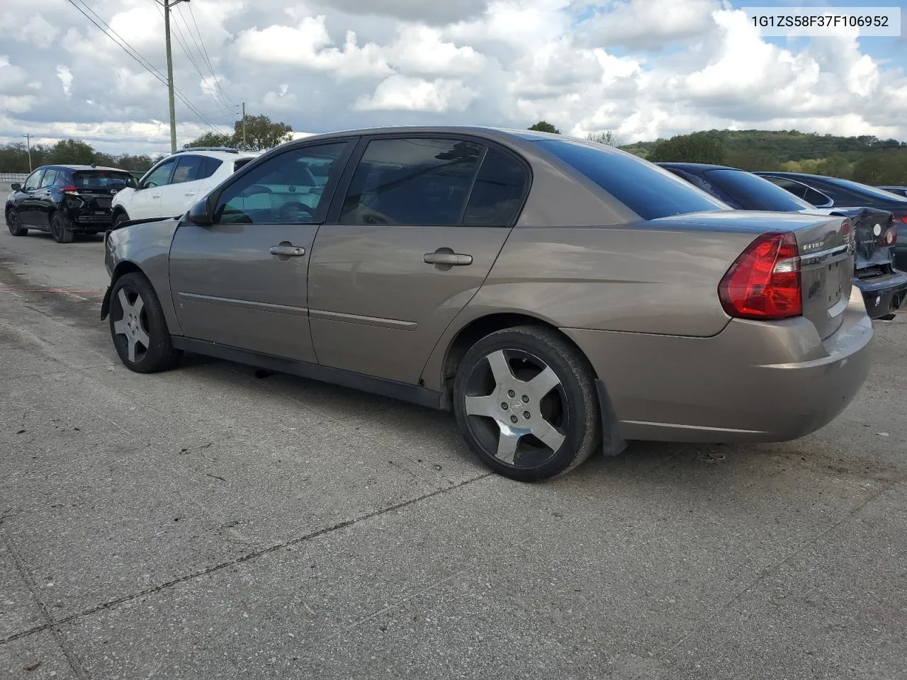 2007 Chevrolet Malibu Ls VIN: 1G1ZS58F37F106952 Lot: 73358184