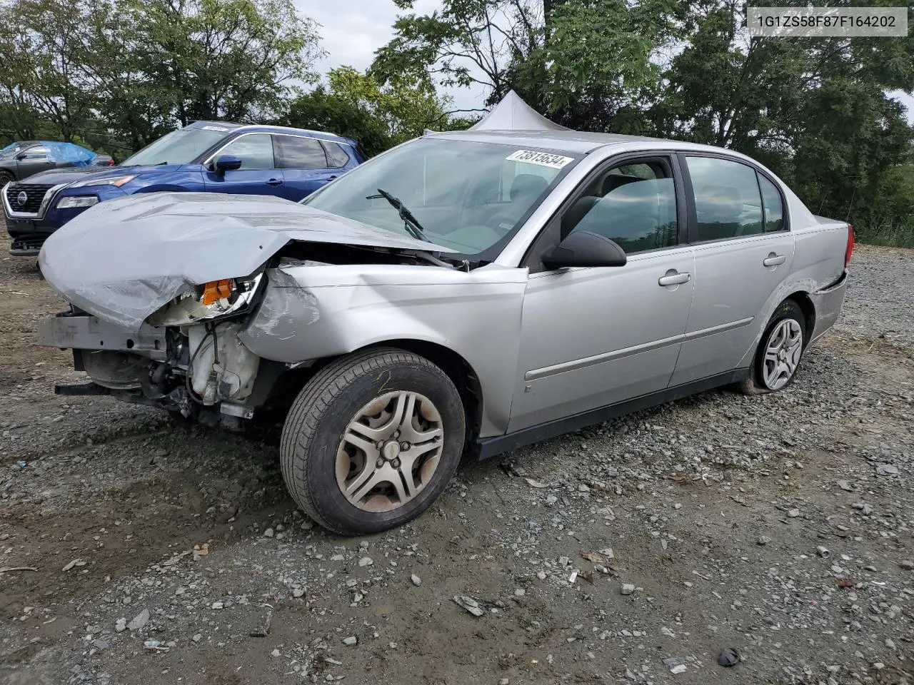 2007 Chevrolet Malibu Ls VIN: 1G1ZS58F87F164202 Lot: 73815634