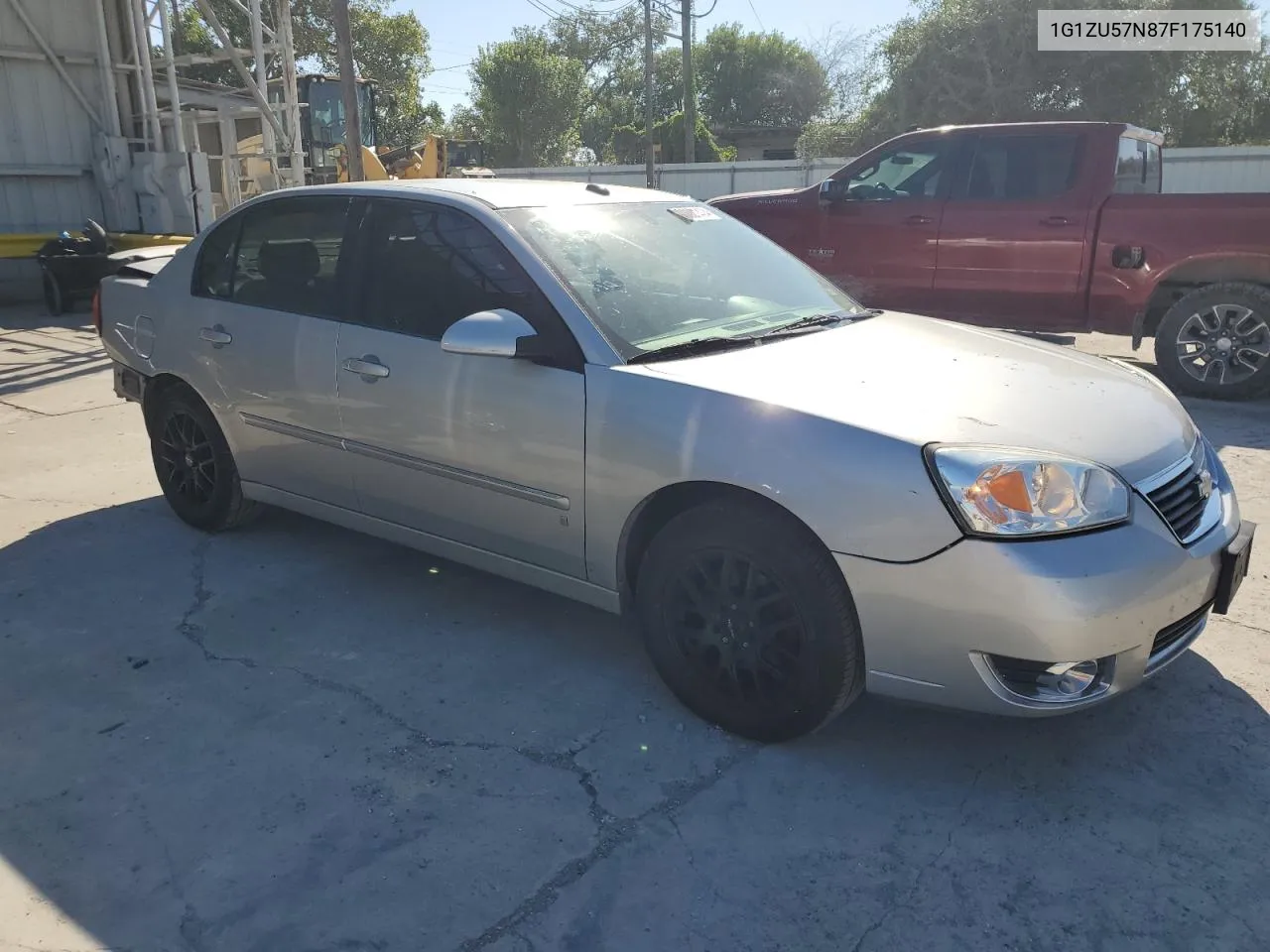 2007 Chevrolet Malibu Ltz VIN: 1G1ZU57N87F175140 Lot: 73921474