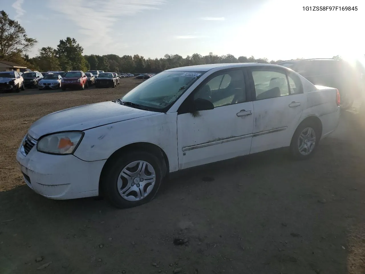 2007 Chevrolet Malibu Ls VIN: 1G1ZS58F97F169845 Lot: 74398534