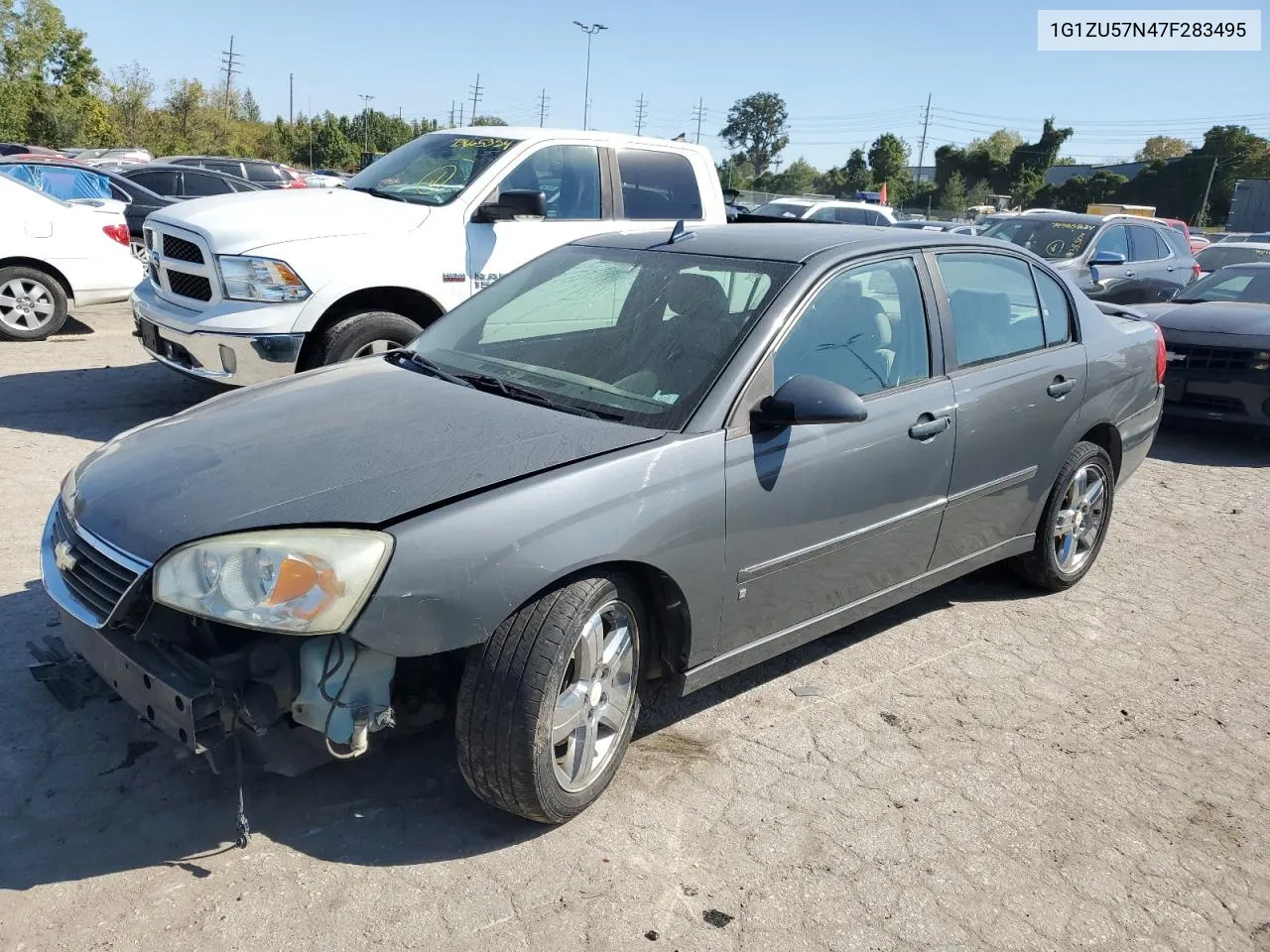 2007 Chevrolet Malibu Ltz VIN: 1G1ZU57N47F283495 Lot: 75436414