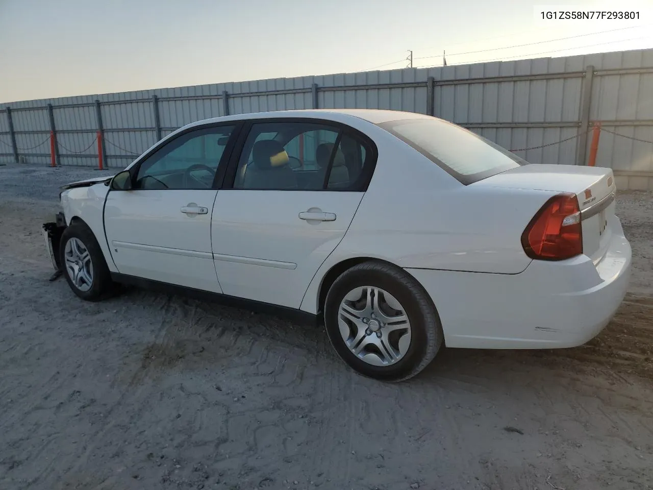 2007 Chevrolet Malibu Ls VIN: 1G1ZS58N77F293801 Lot: 76050224