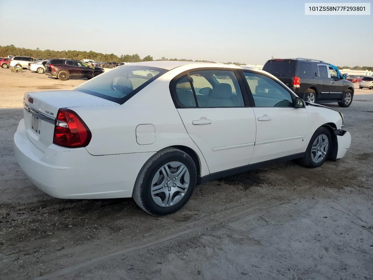 2007 Chevrolet Malibu Ls VIN: 1G1ZS58N77F293801 Lot: 76050224