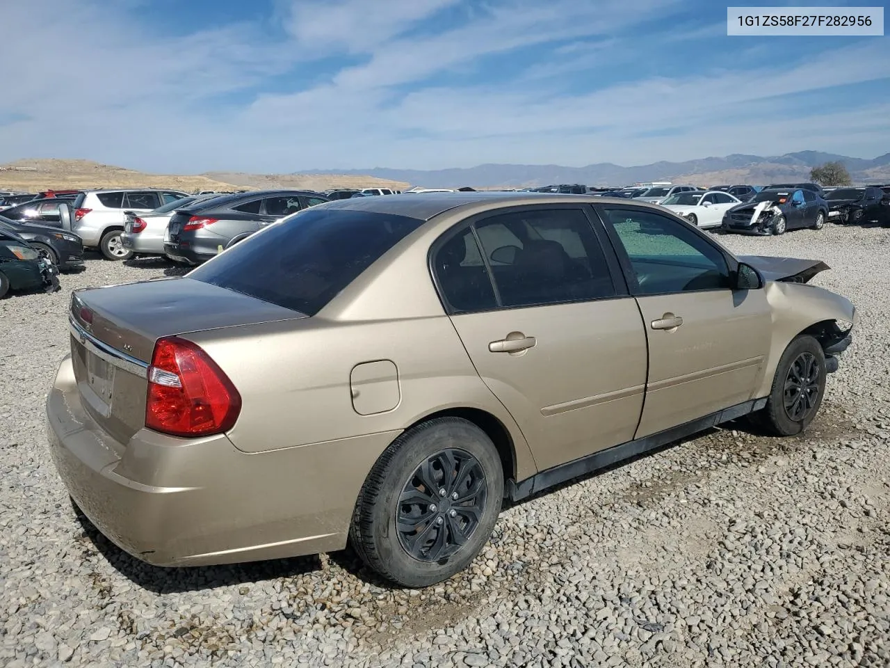 2007 Chevrolet Malibu Ls VIN: 1G1ZS58F27F282956 Lot: 76812944