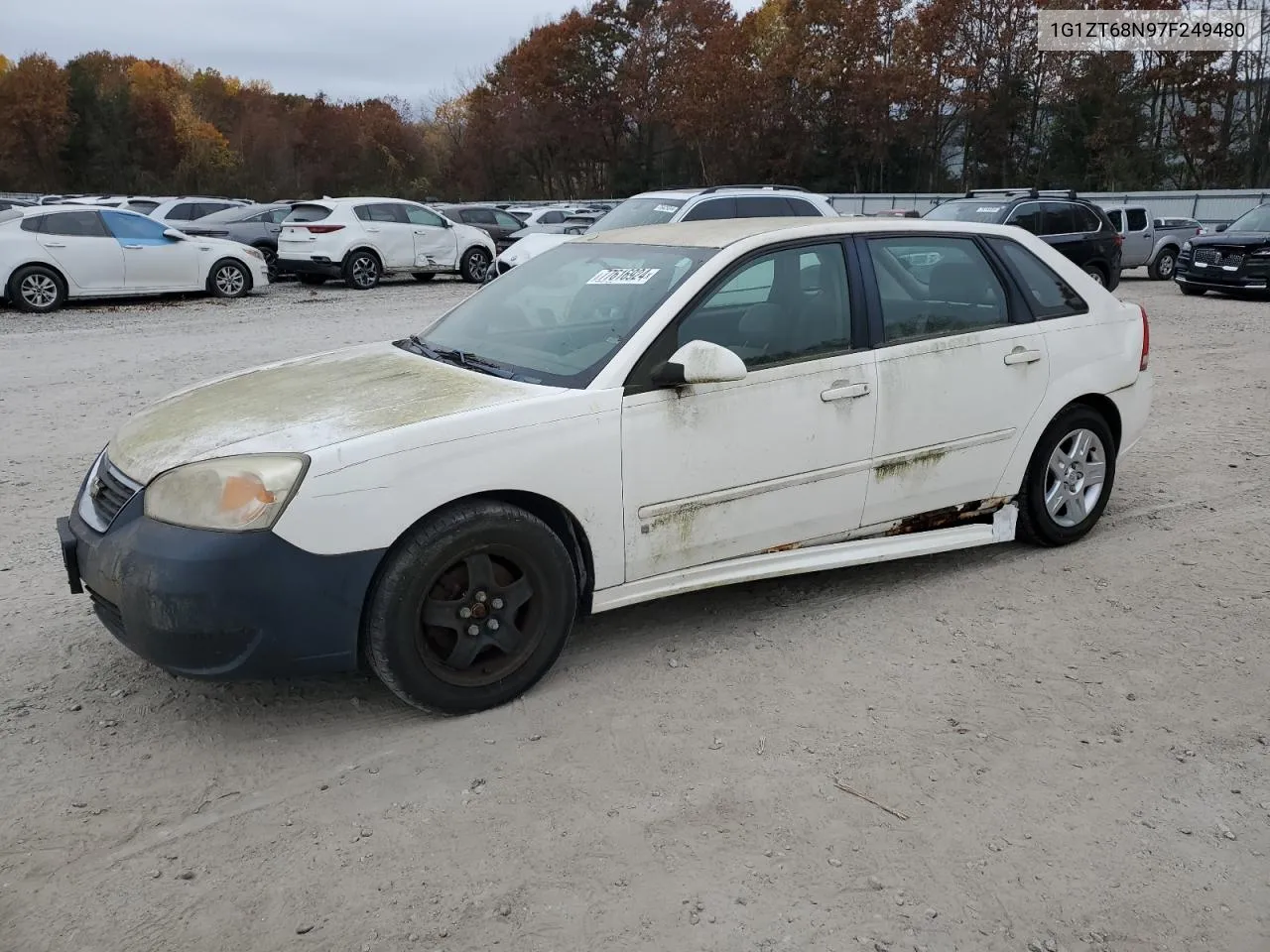 2007 Chevrolet Malibu Maxx Lt VIN: 1G1ZT68N97F249480 Lot: 77616924