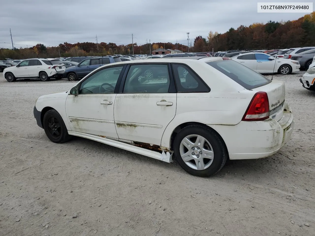 2007 Chevrolet Malibu Maxx Lt VIN: 1G1ZT68N97F249480 Lot: 77616924