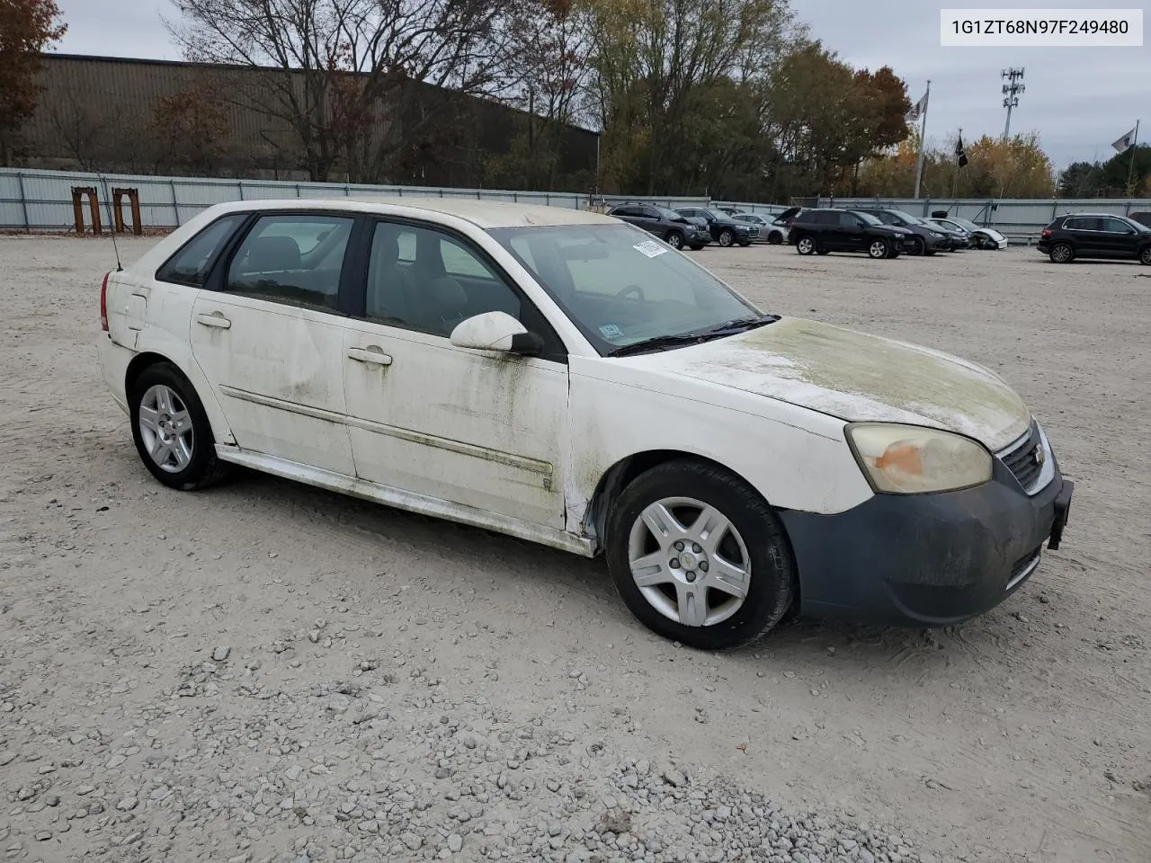 2007 Chevrolet Malibu Maxx Lt VIN: 1G1ZT68N97F249480 Lot: 77616924