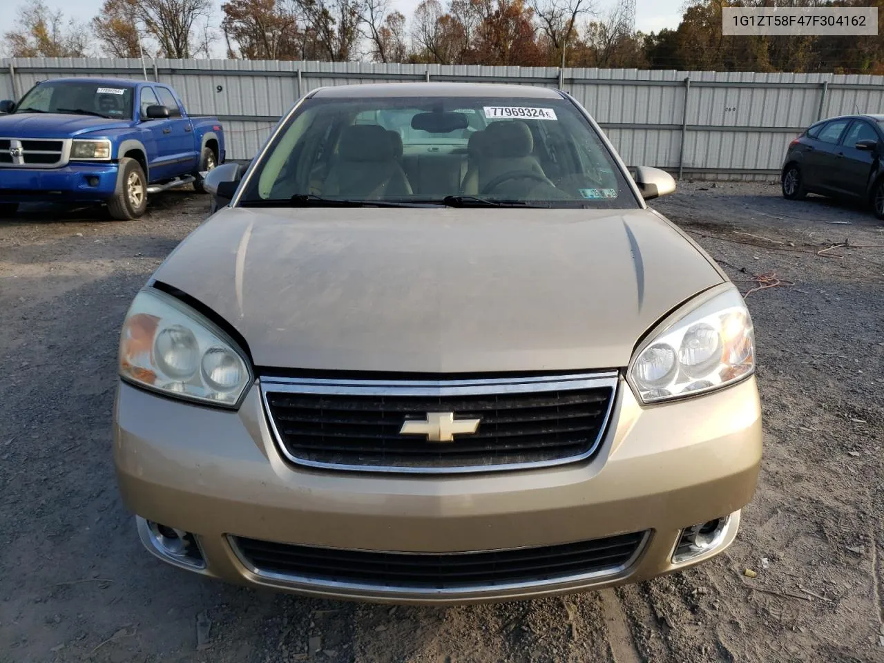 2007 Chevrolet Malibu Lt VIN: 1G1ZT58F47F304162 Lot: 77969324