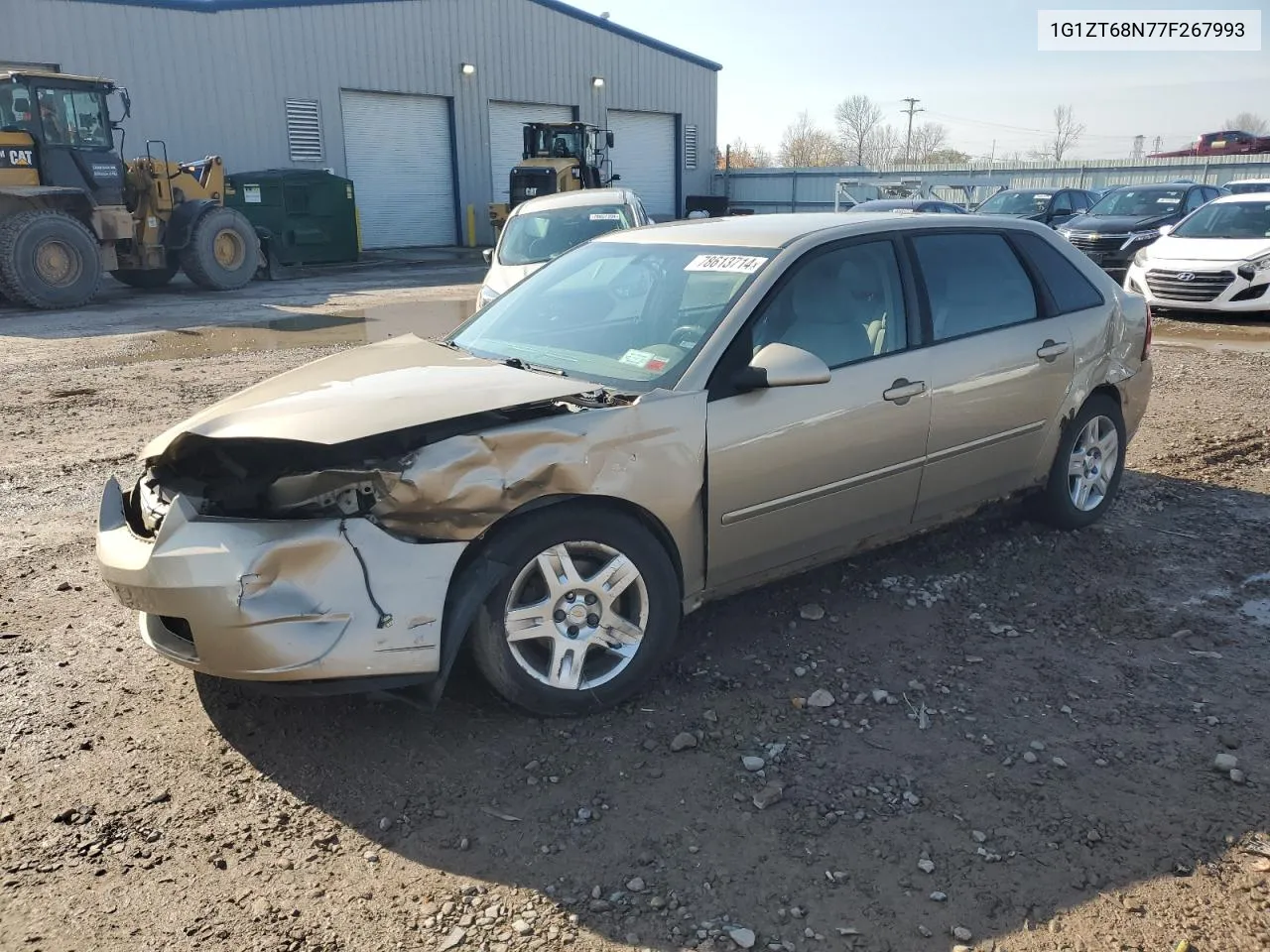 2007 Chevrolet Malibu Maxx Lt VIN: 1G1ZT68N77F267993 Lot: 78613714