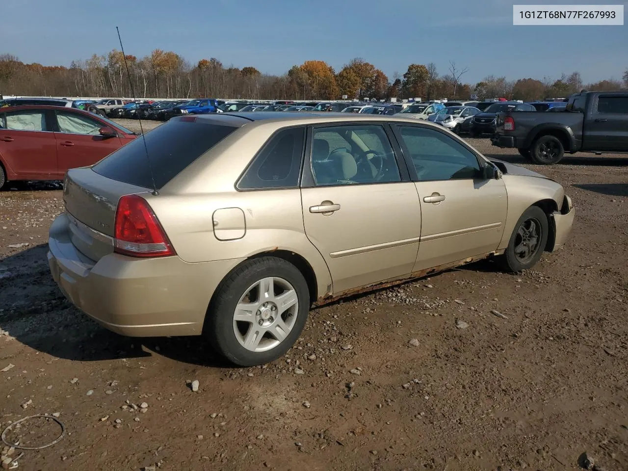 2007 Chevrolet Malibu Maxx Lt VIN: 1G1ZT68N77F267993 Lot: 78613714