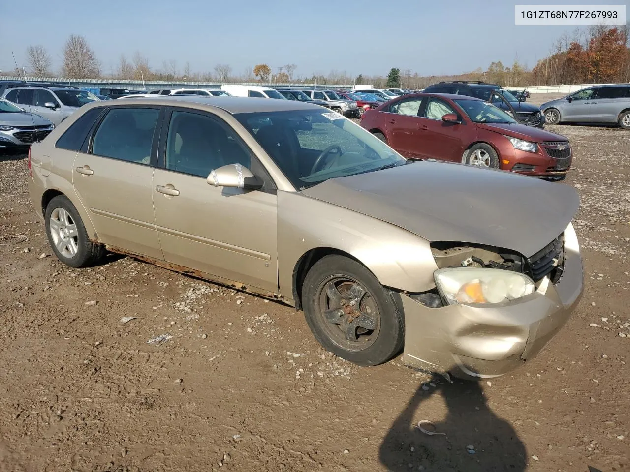 2007 Chevrolet Malibu Maxx Lt VIN: 1G1ZT68N77F267993 Lot: 78613714