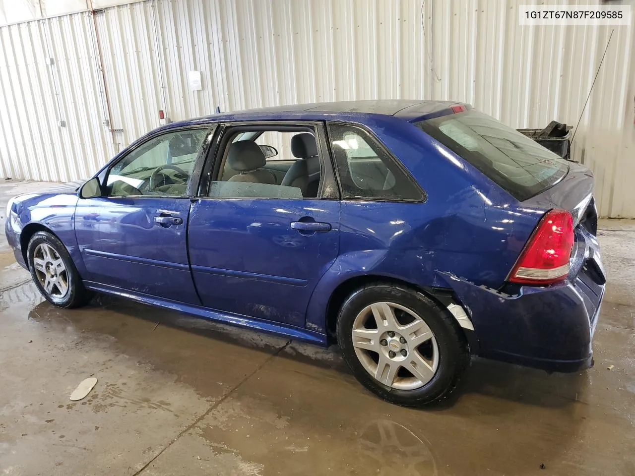 2007 Chevrolet Malibu Maxx Lt VIN: 1G1ZT67N87F209585 Lot: 78722344