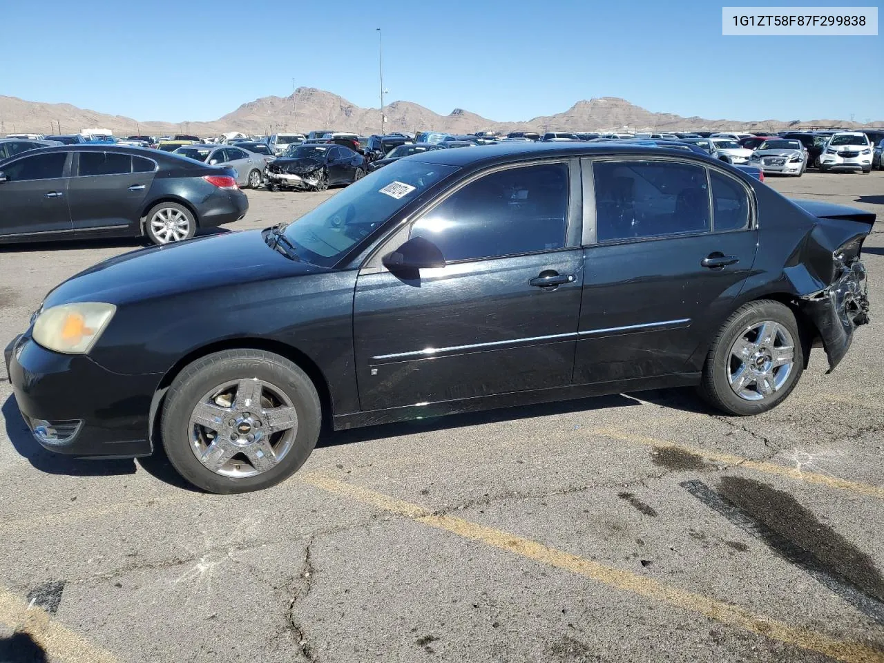 2007 Chevrolet Malibu Lt VIN: 1G1ZT58F87F299838 Lot: 80891274