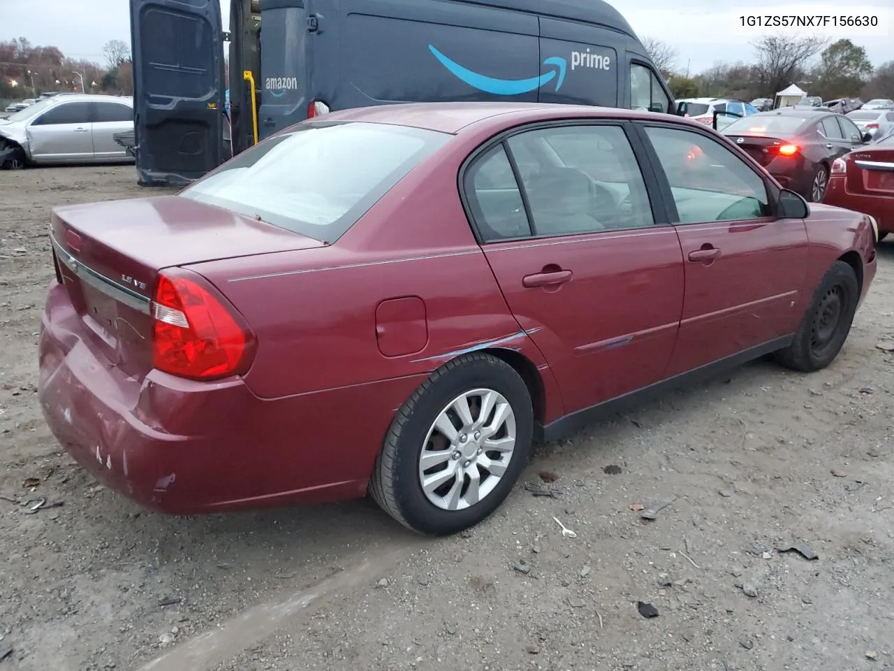 2007 Chevrolet Malibu Ls VIN: 1G1ZS57NX7F156630 Lot: 81242134