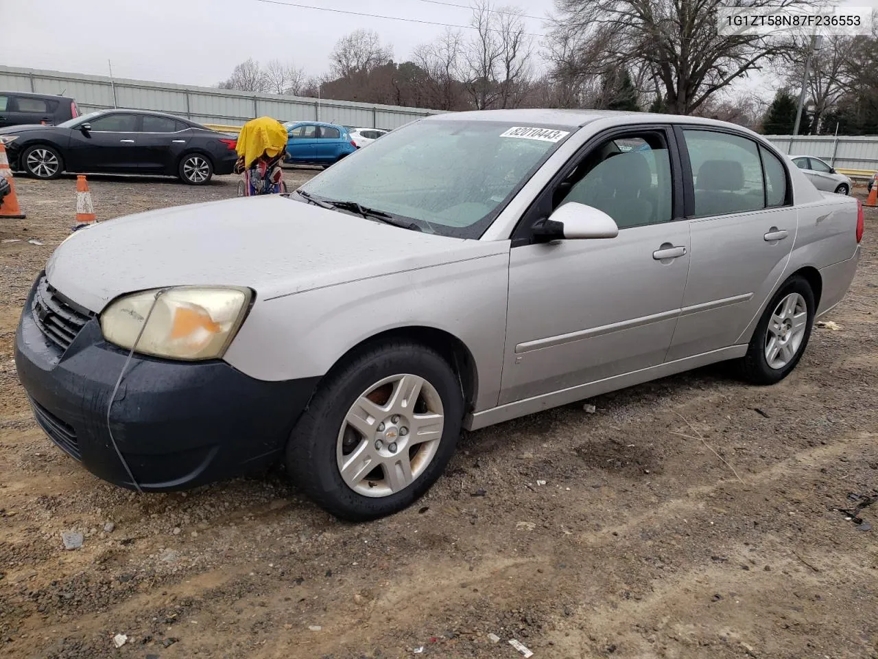 2007 Chevrolet Malibu Lt VIN: 1G1ZT58N87F236553 Lot: 82010443