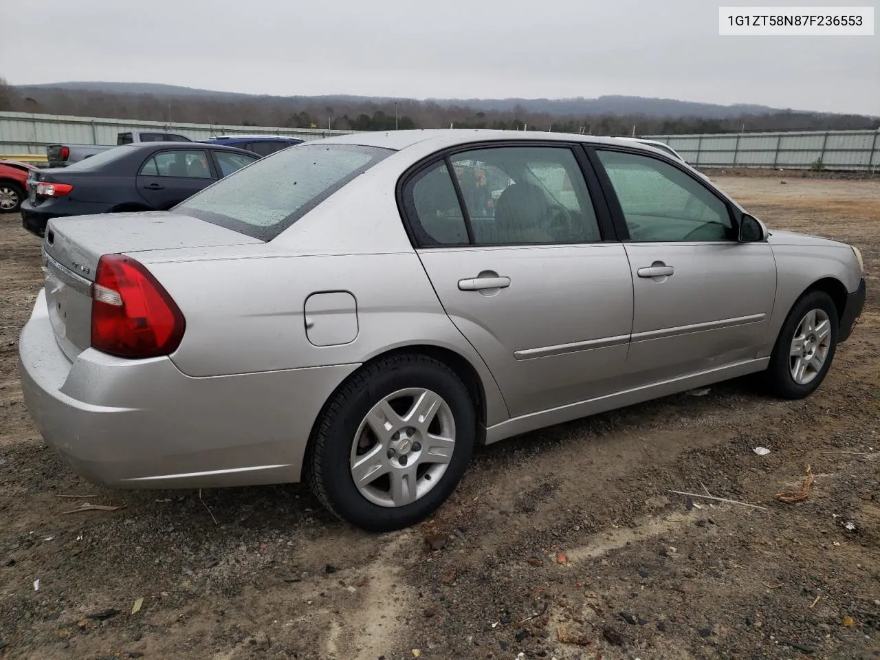 2007 Chevrolet Malibu Lt VIN: 1G1ZT58N87F236553 Lot: 82010443