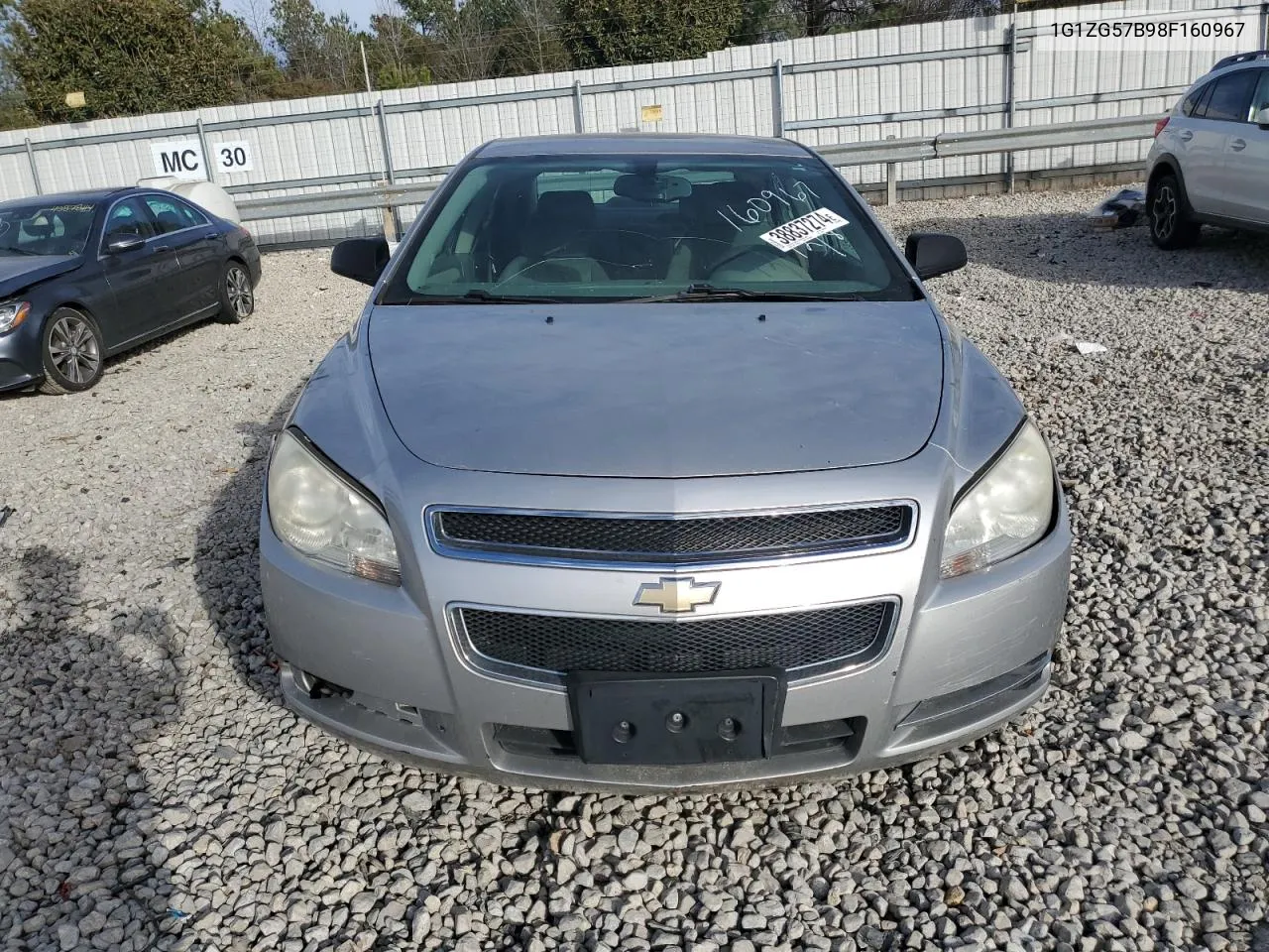 1G1ZG57B98F160967 2008 Chevrolet Malibu Ls