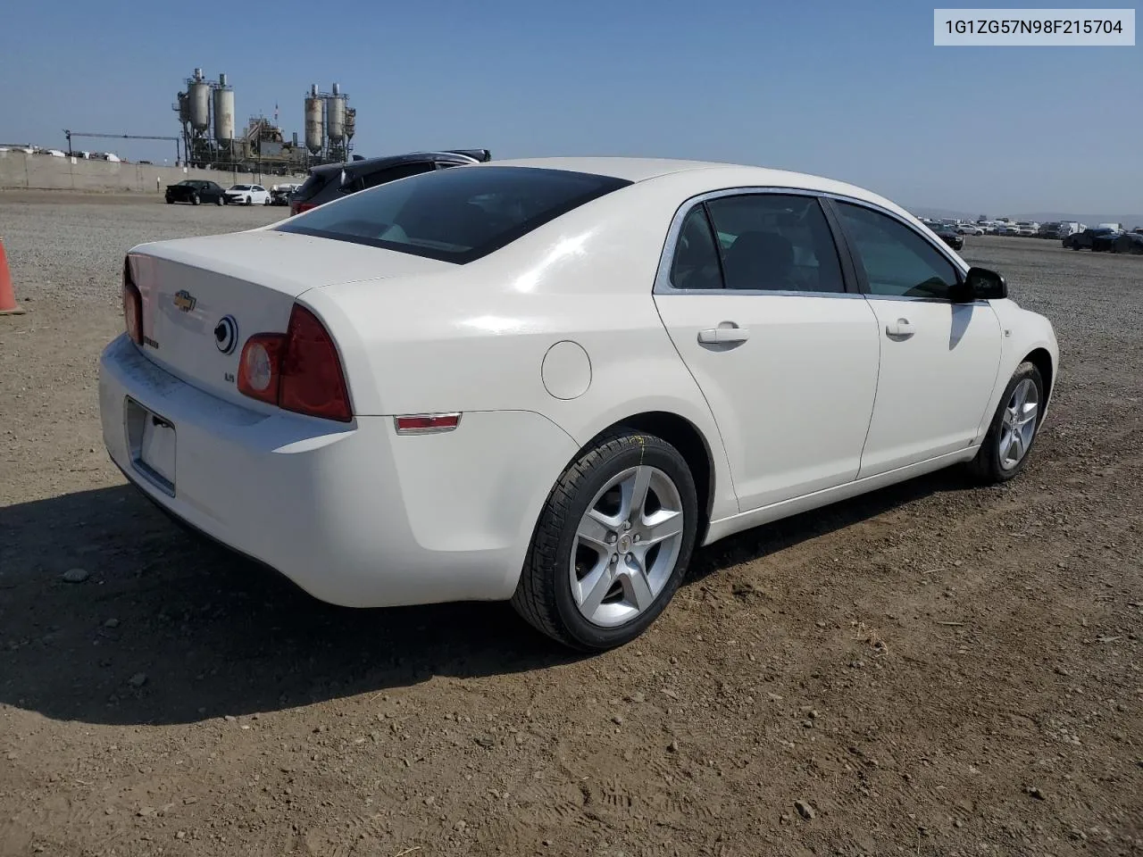 1G1ZG57N98F215704 2008 Chevrolet Malibu Ls