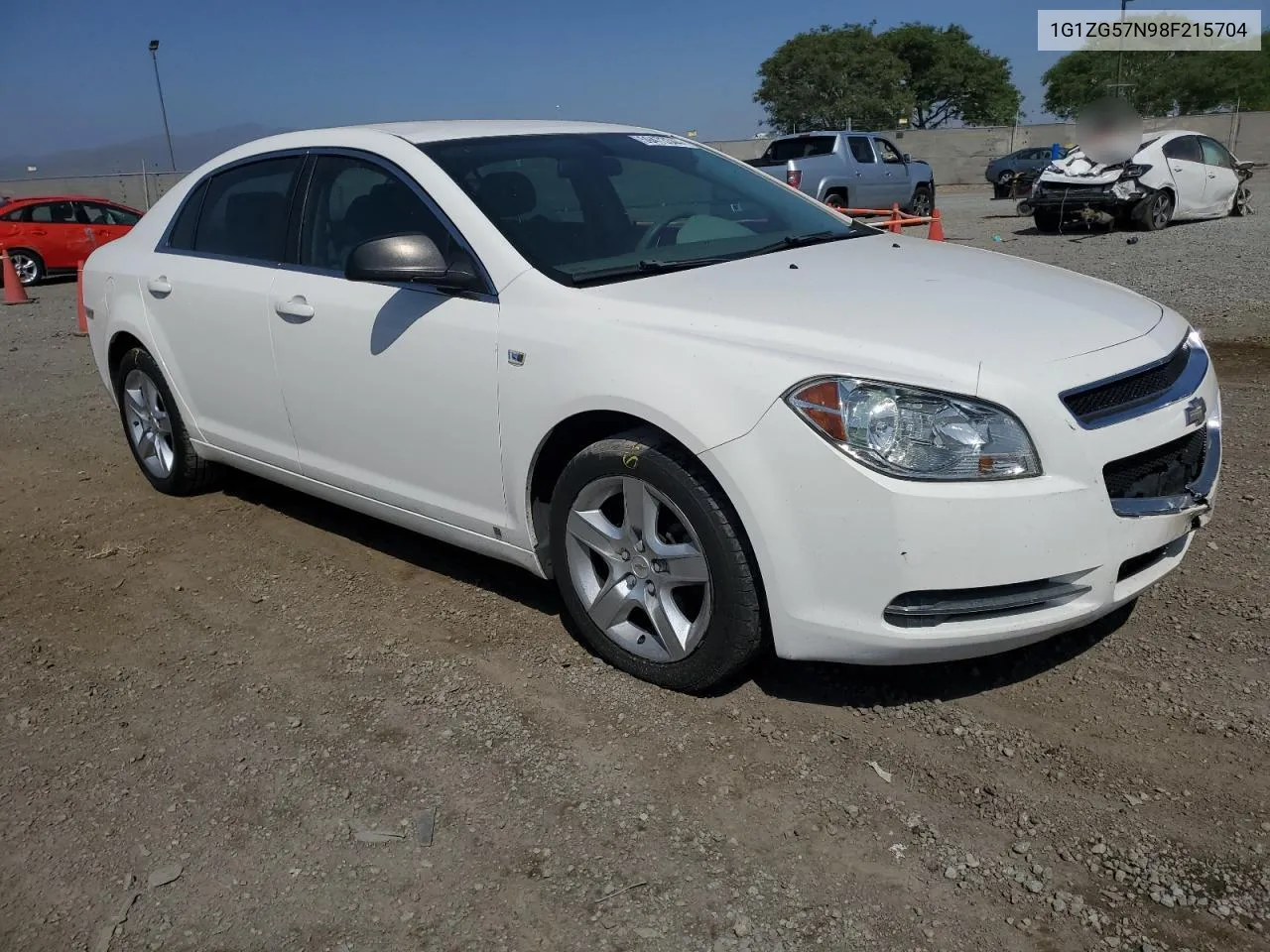 1G1ZG57N98F215704 2008 Chevrolet Malibu Ls