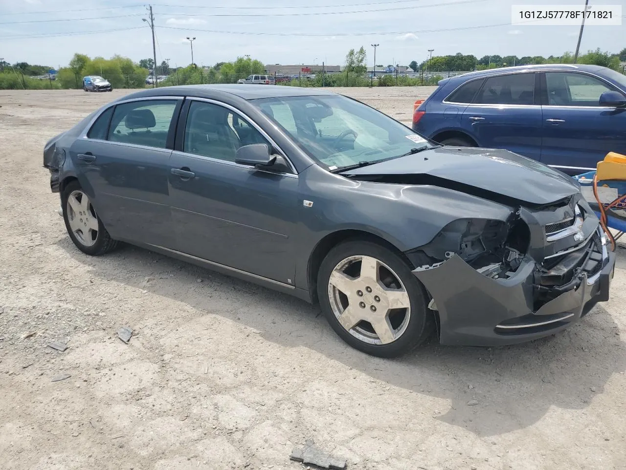 1G1ZJ57778F171821 2008 Chevrolet Malibu 2Lt