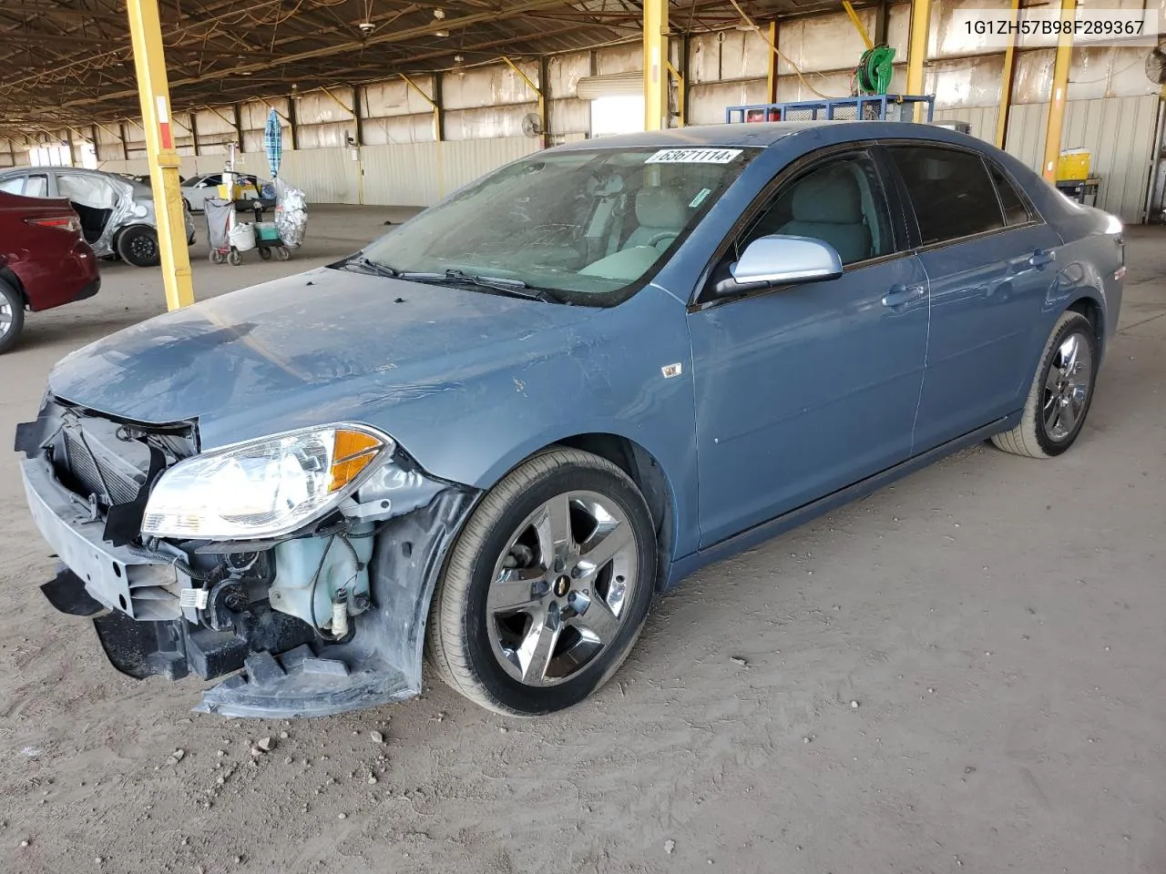 1G1ZH57B98F289367 2008 Chevrolet Malibu 1Lt