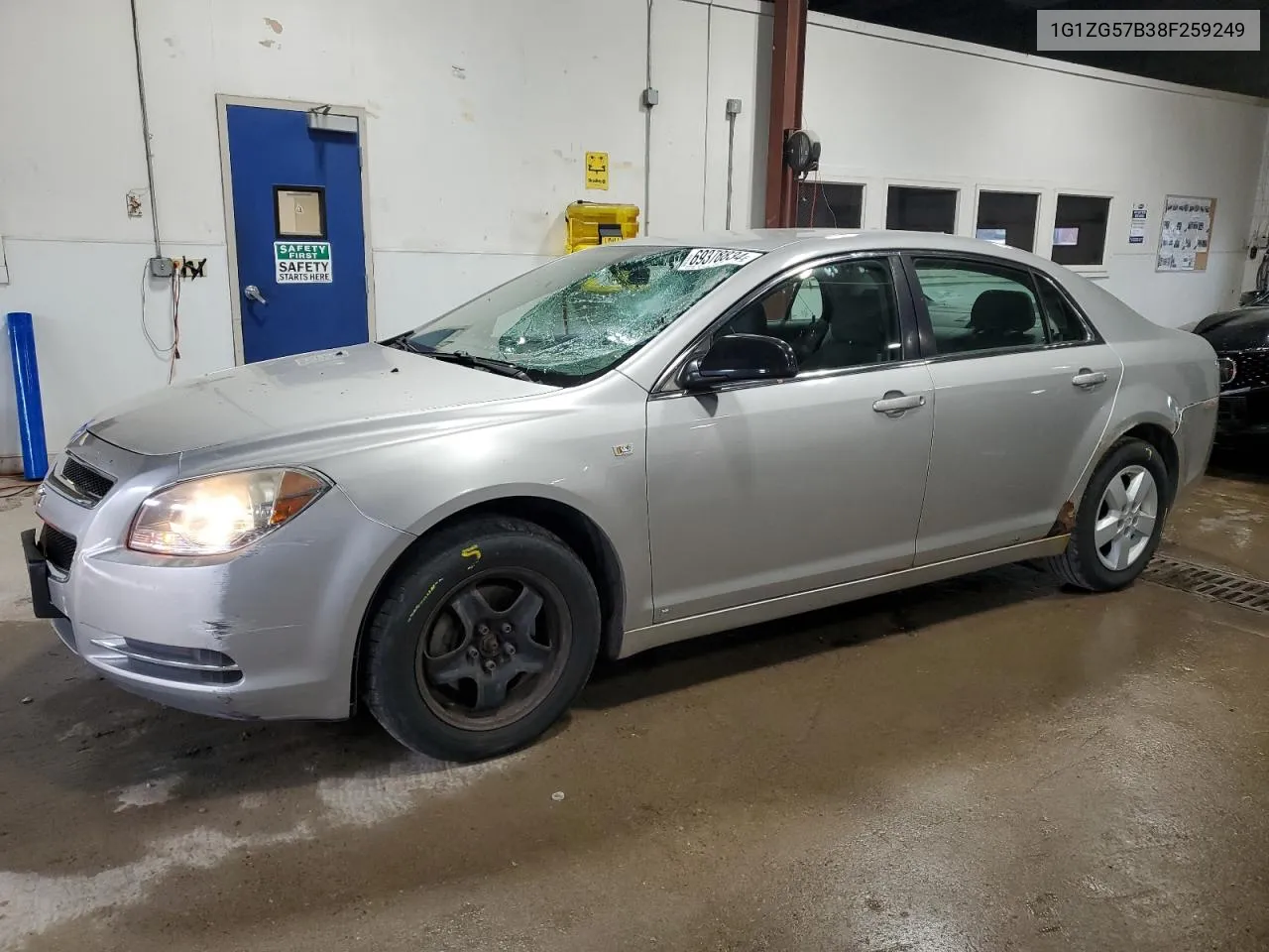 2008 Chevrolet Malibu Ls VIN: 1G1ZG57B38F259249 Lot: 69378834