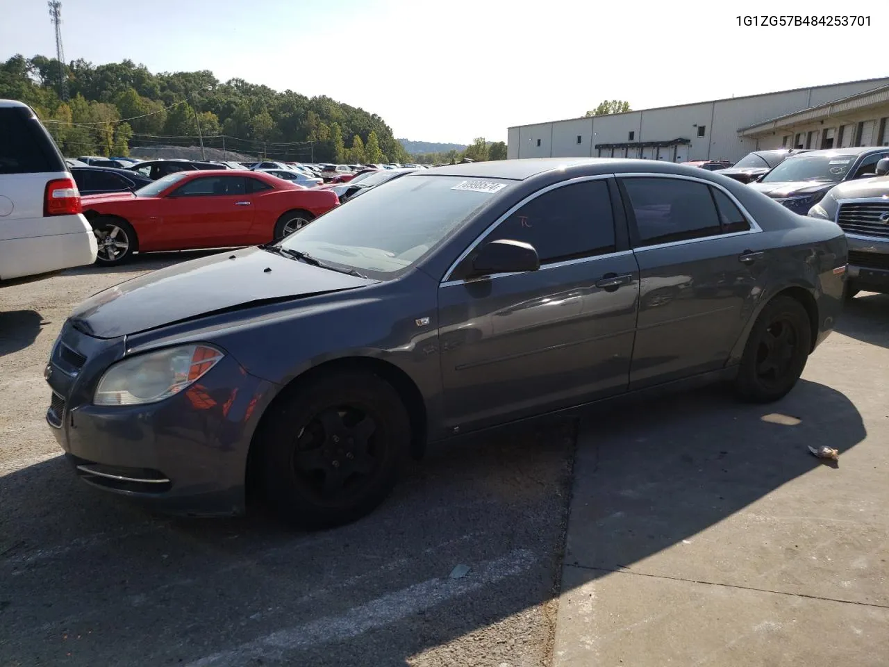 2008 Chevrolet Malibu Ls VIN: 1G1ZG57B484253701 Lot: 70998574