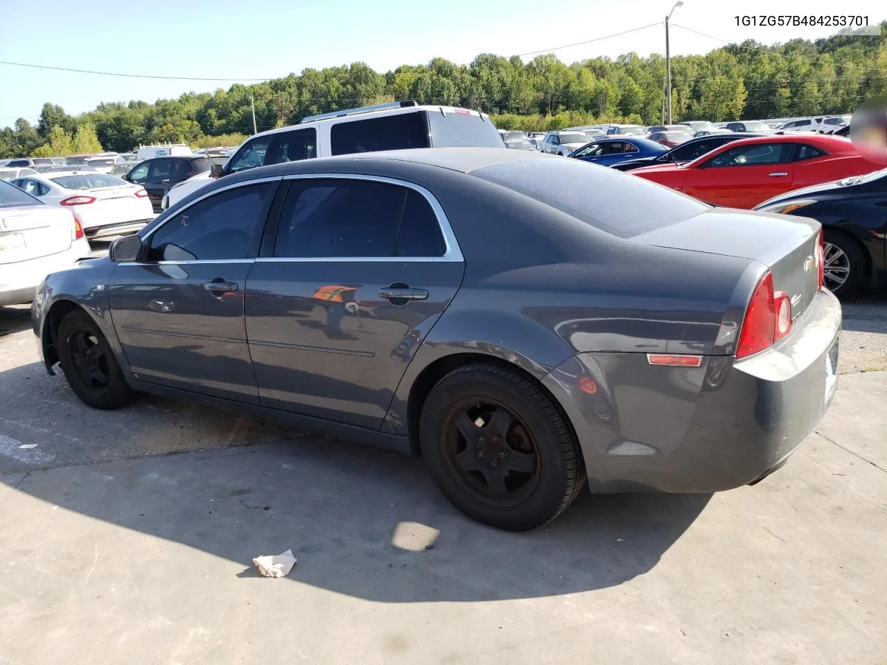 2008 Chevrolet Malibu Ls VIN: 1G1ZG57B484253701 Lot: 70998574