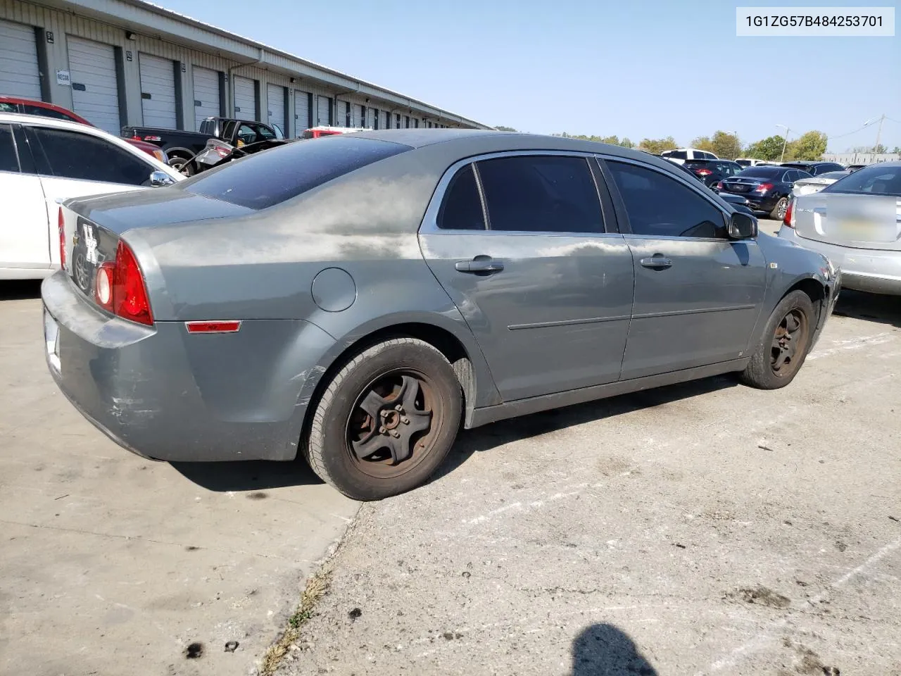 2008 Chevrolet Malibu Ls VIN: 1G1ZG57B484253701 Lot: 70998574