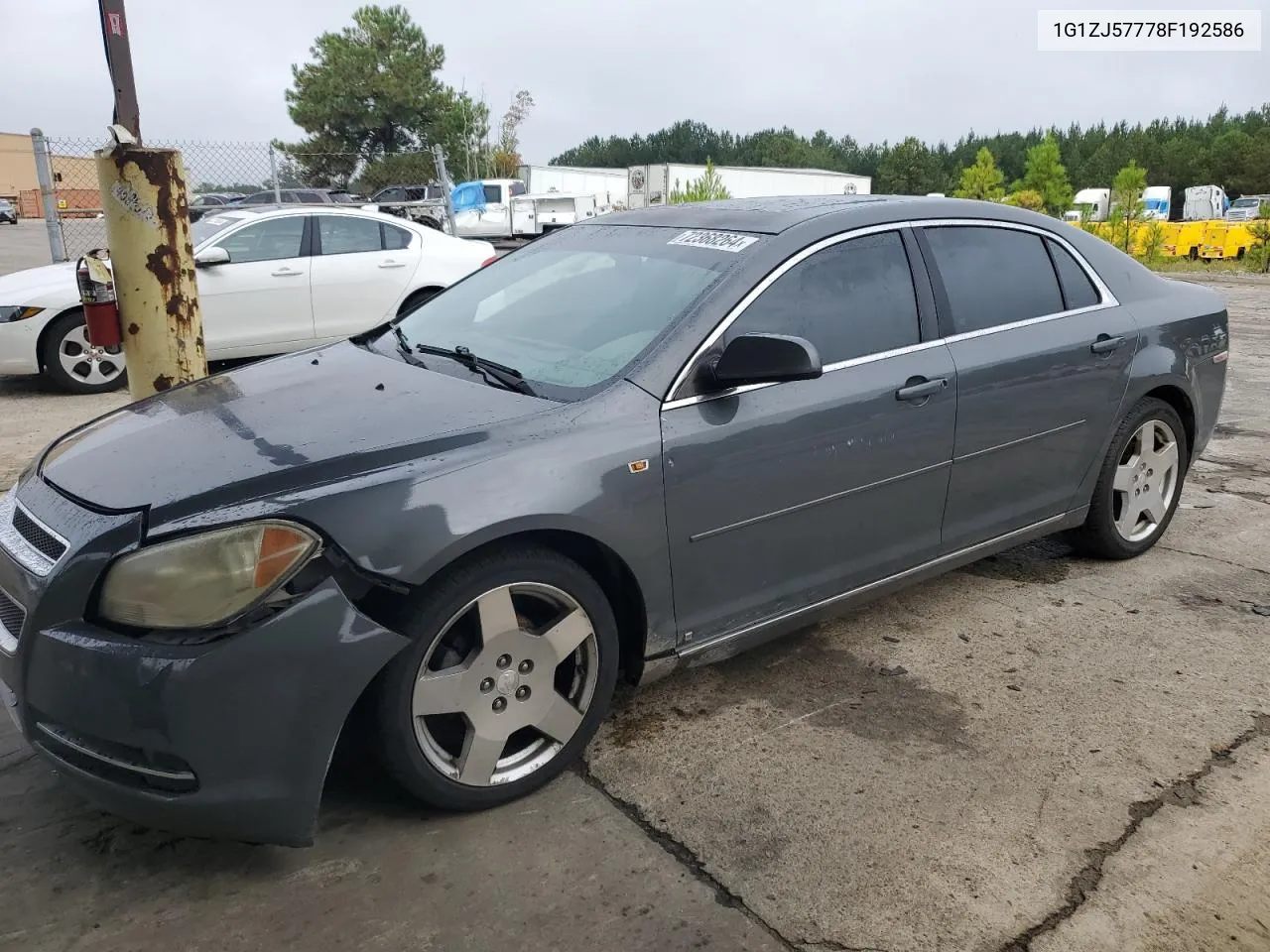 2008 Chevrolet Malibu 2Lt VIN: 1G1ZJ57778F192586 Lot: 72368264