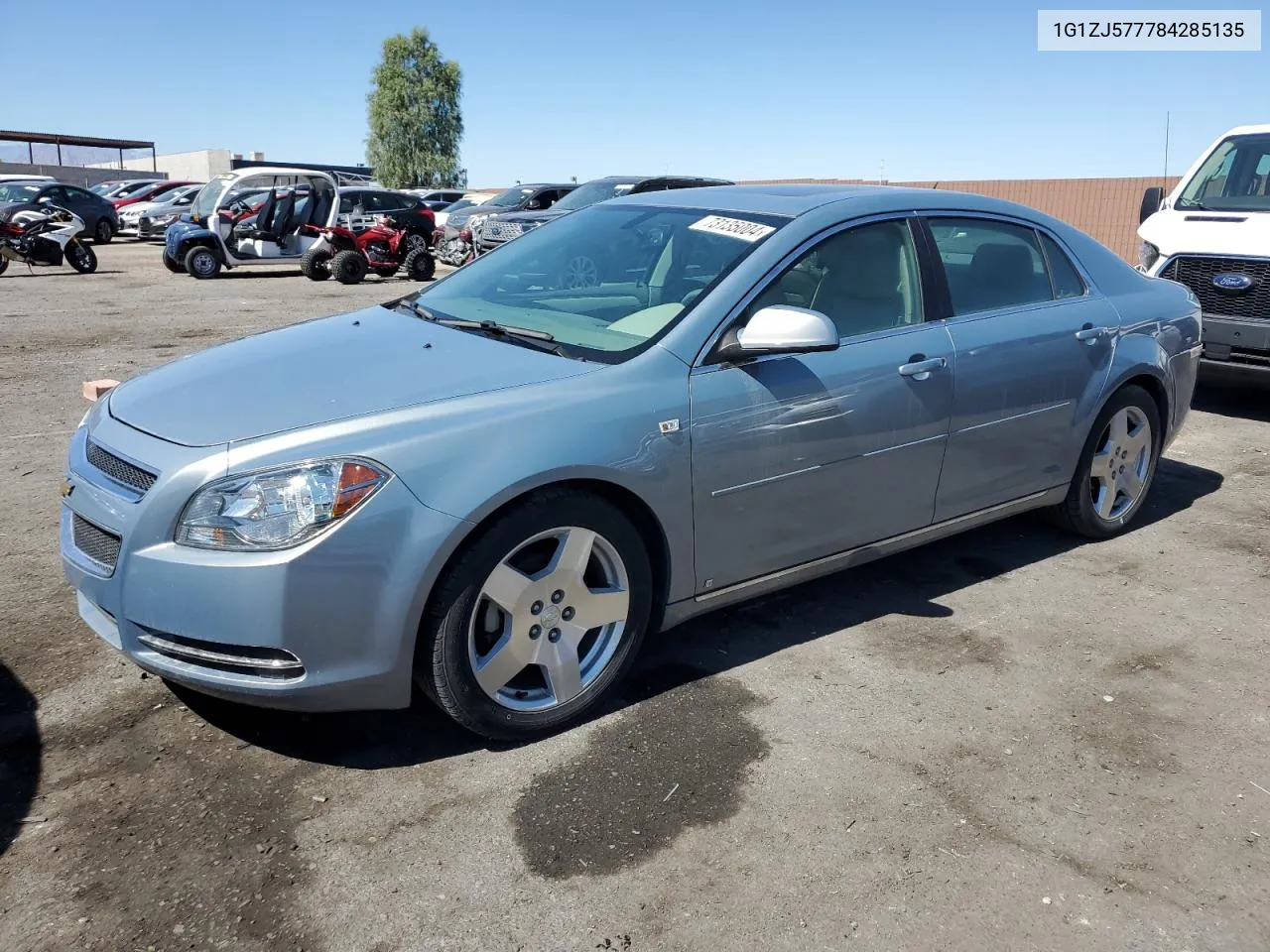 2008 Chevrolet Malibu 2Lt VIN: 1G1ZJ577784285135 Lot: 73135004